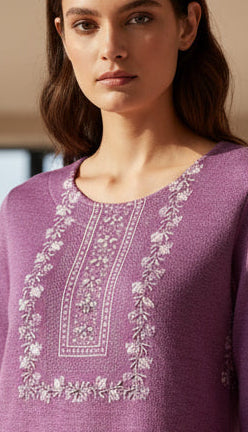 Heavy knitted woolen suit (5507)