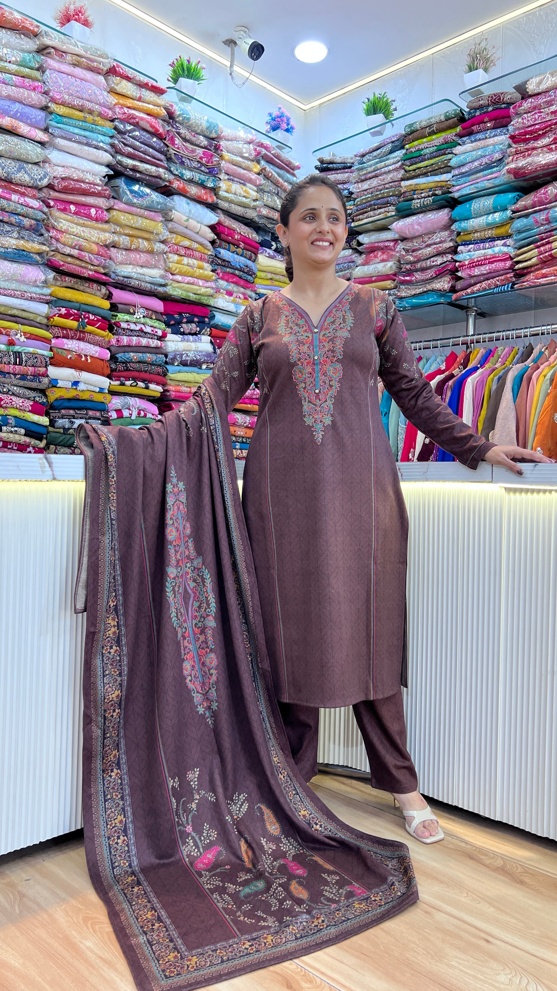 Premium soft wool suit ( miss w 1041 )