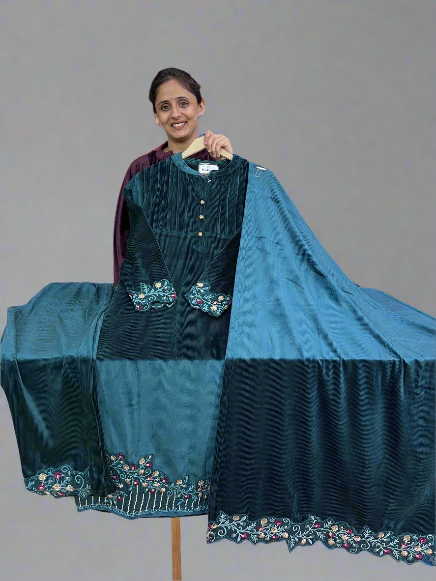 Annavya velvet suit