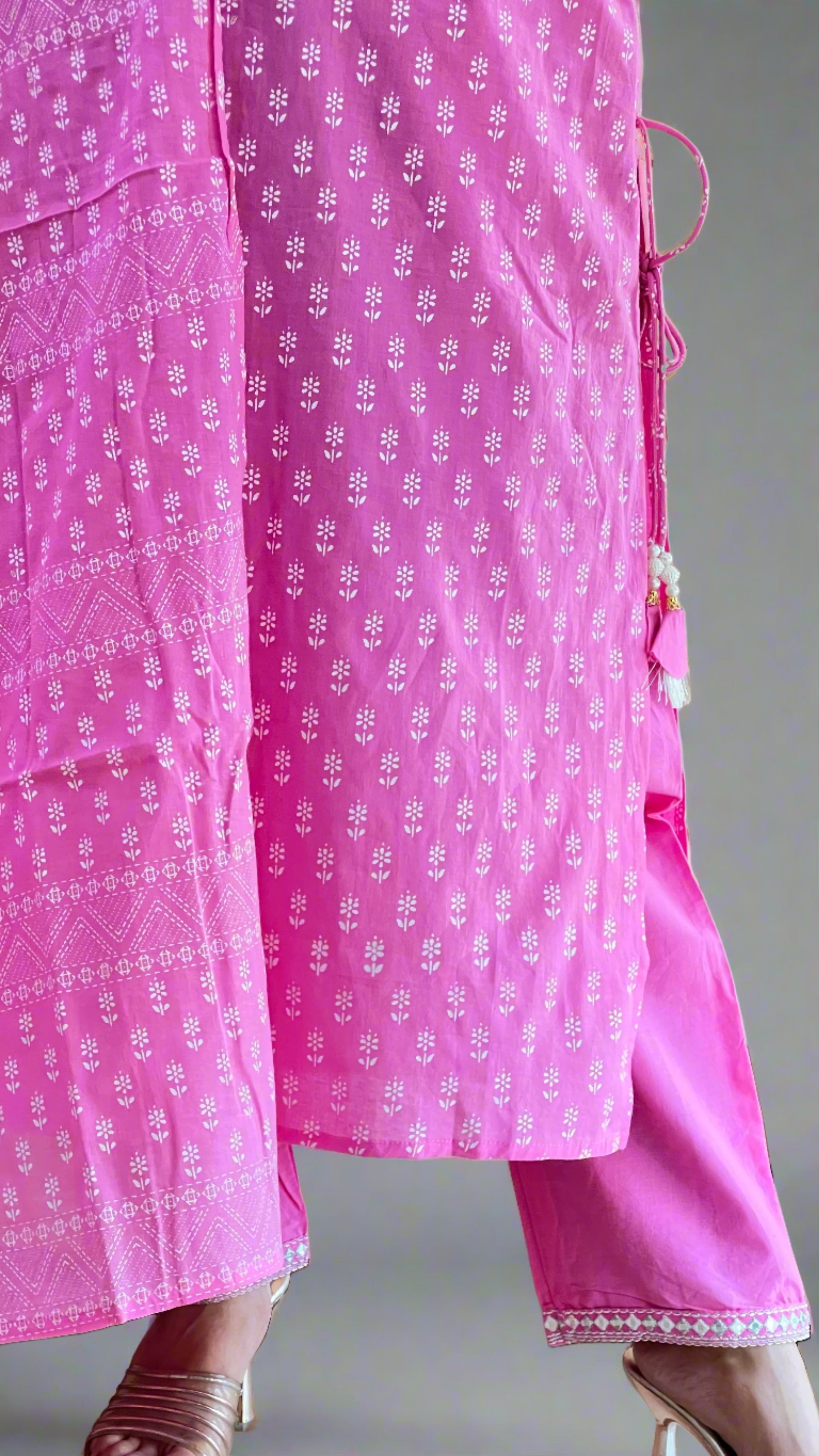 Designer Wear Straight Suit set