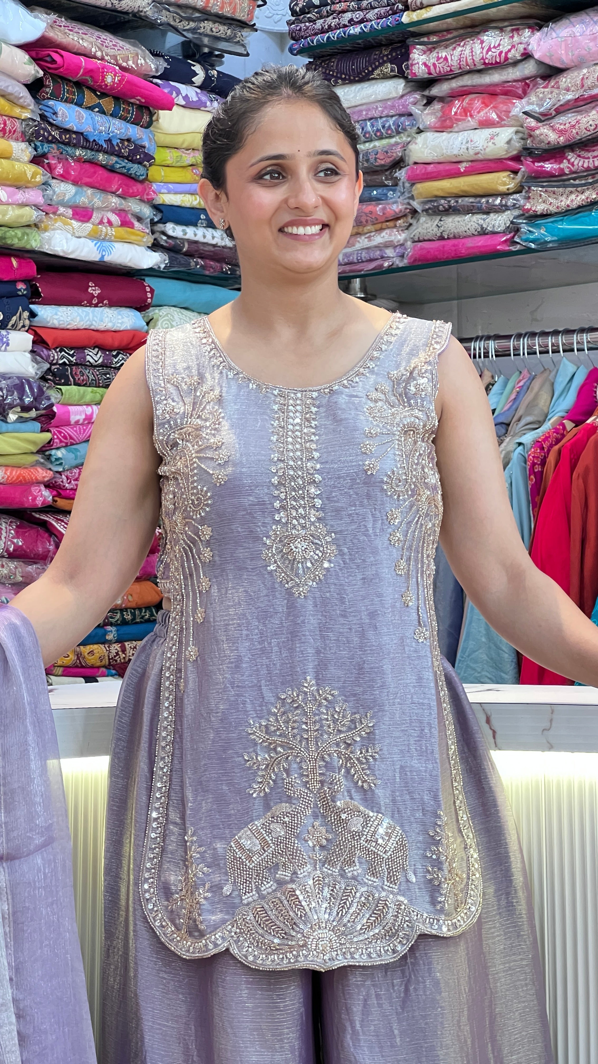 Imported tissue designer suit ( tls 17167 )