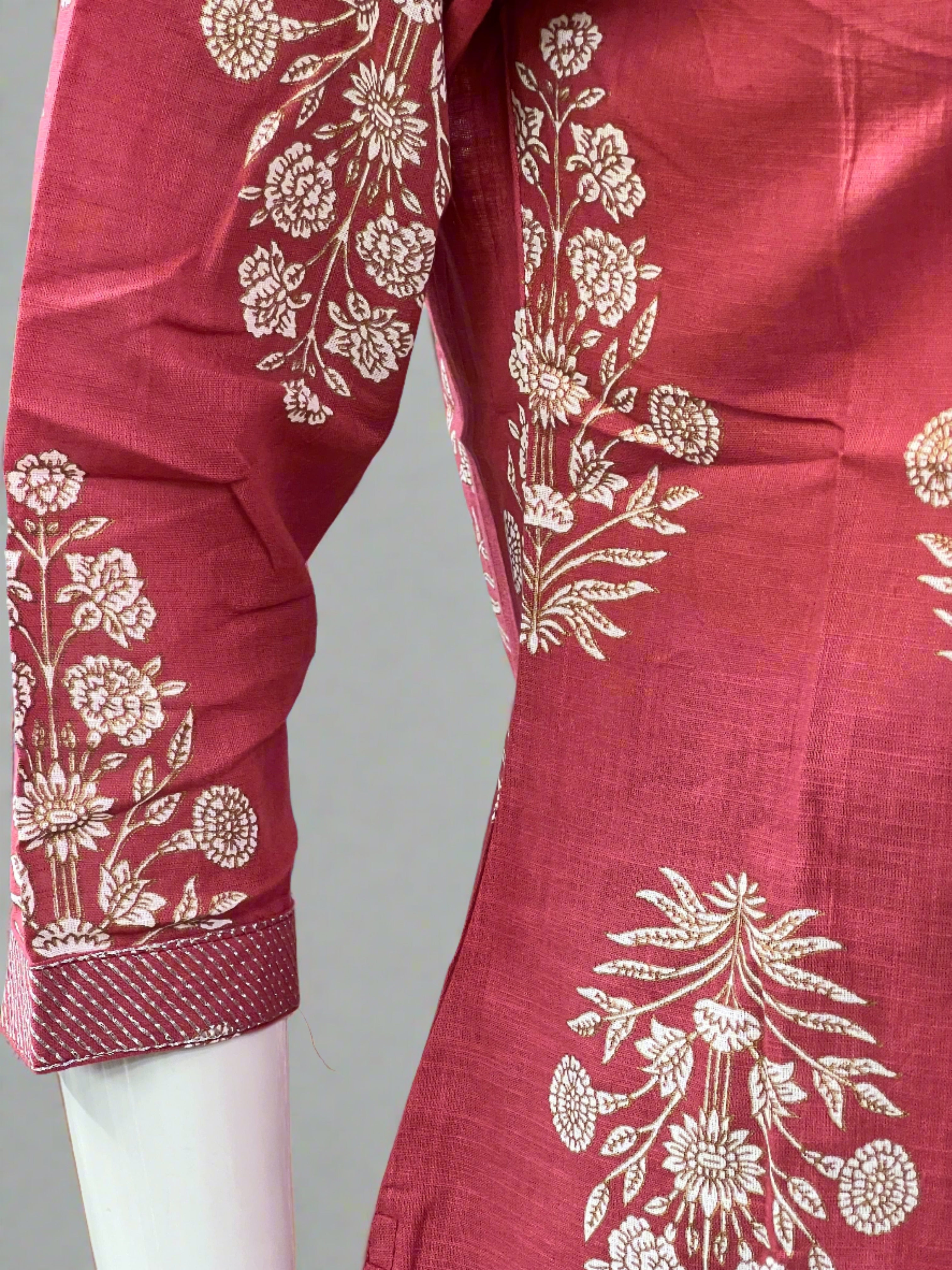 Abhita v neck short kurta