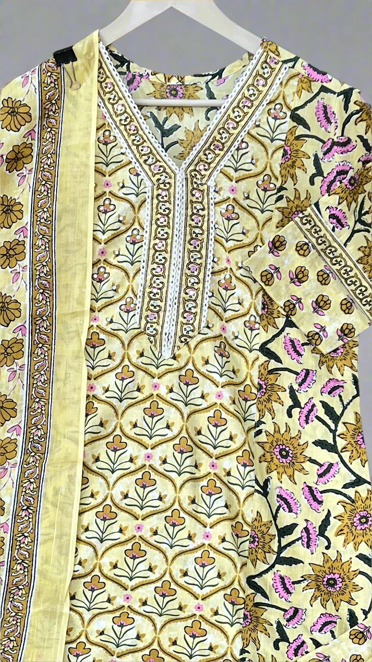 Abnha pure cotton suit