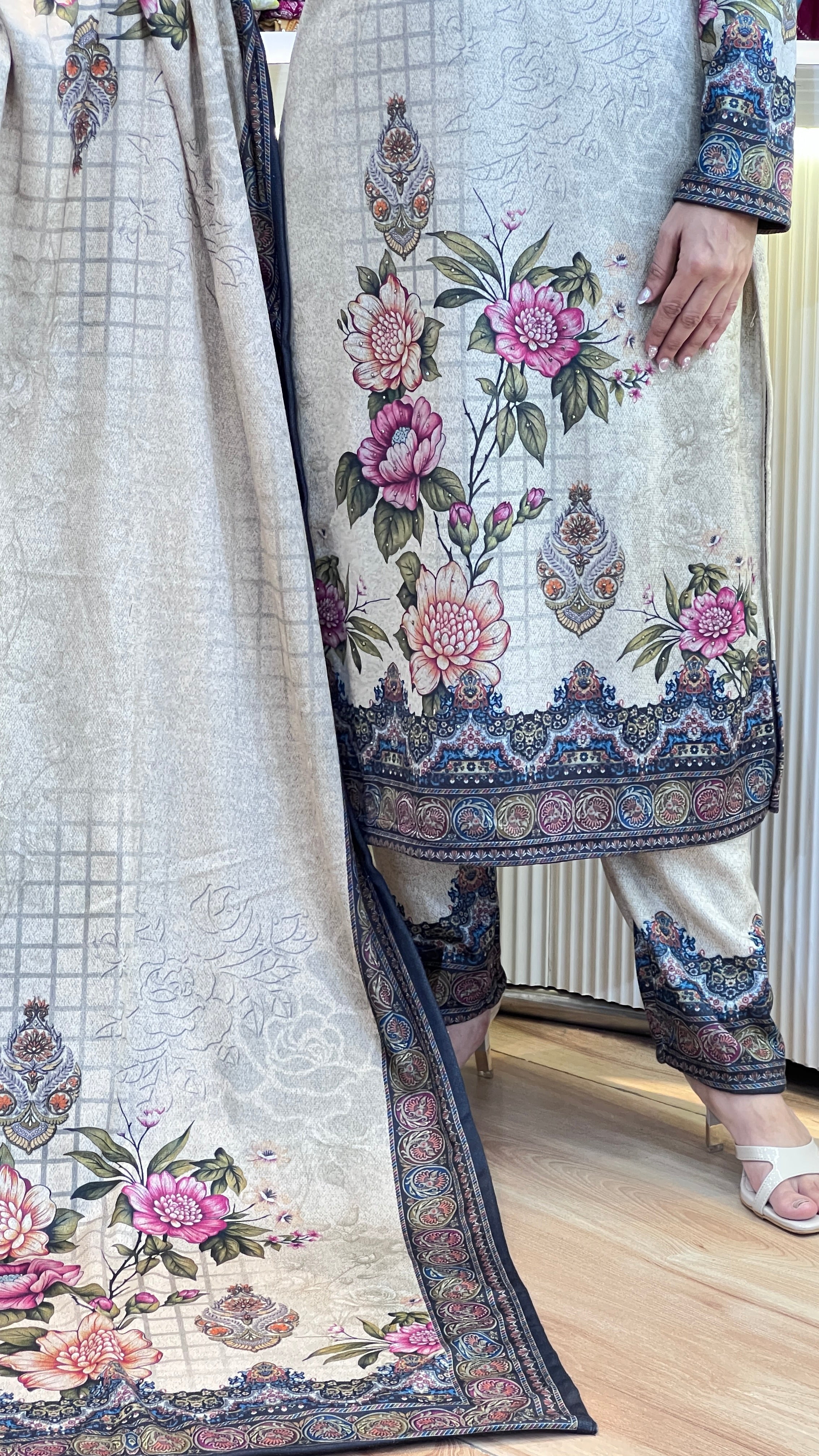 Karachi wool suit ( 232311 )