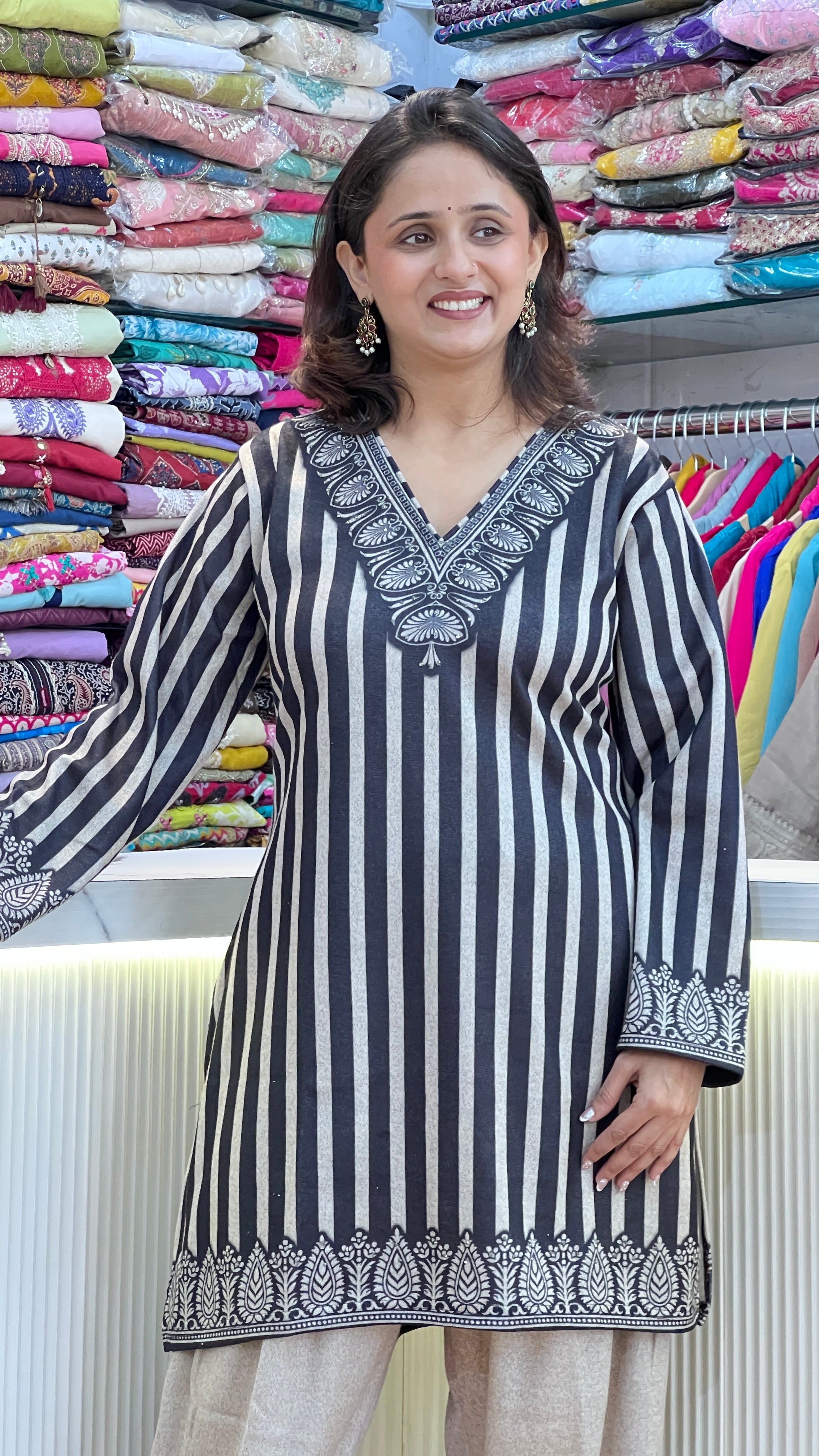 karachi wool farshi cord set ( 7010 )