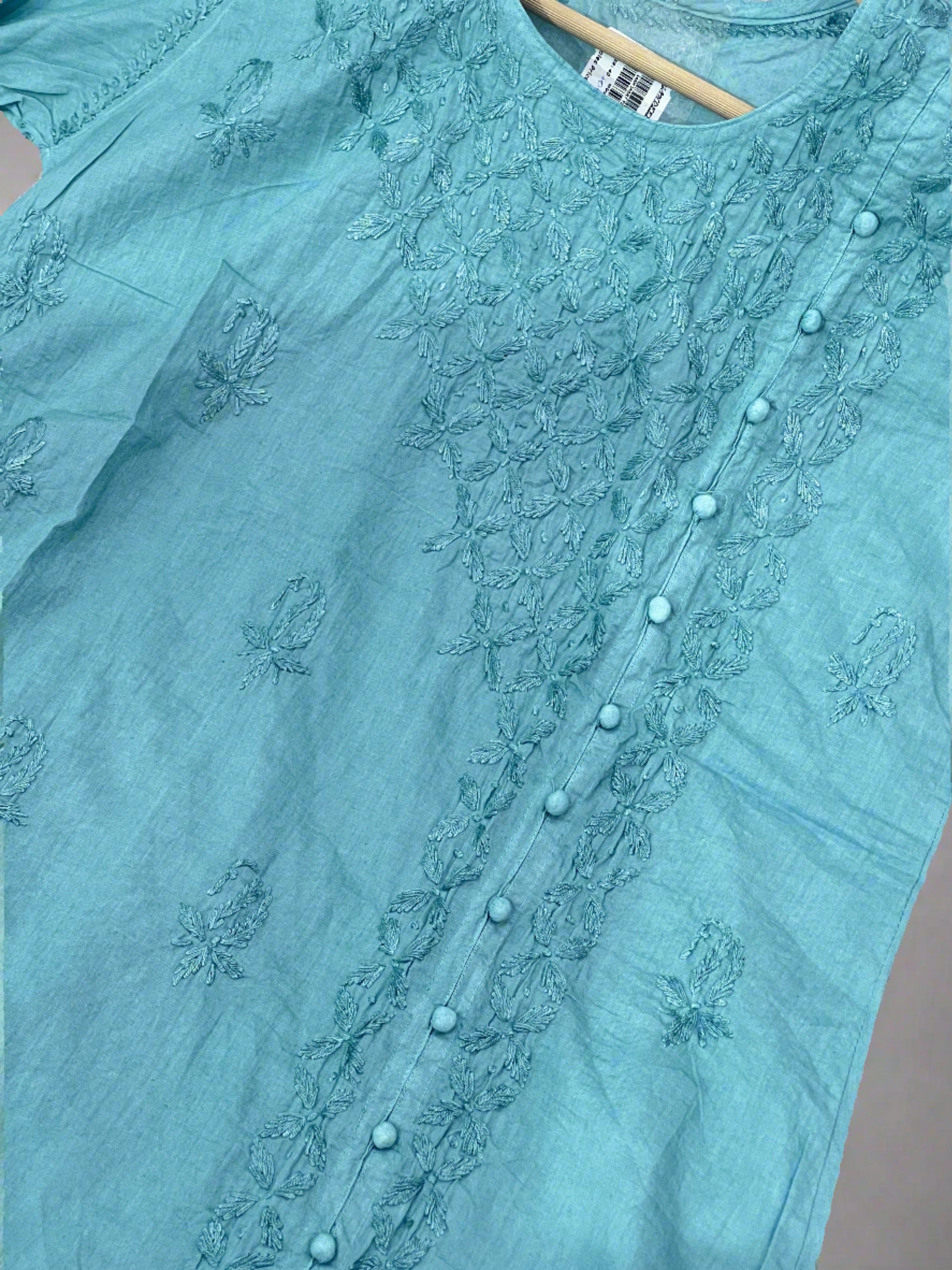 Chikankari short kurta