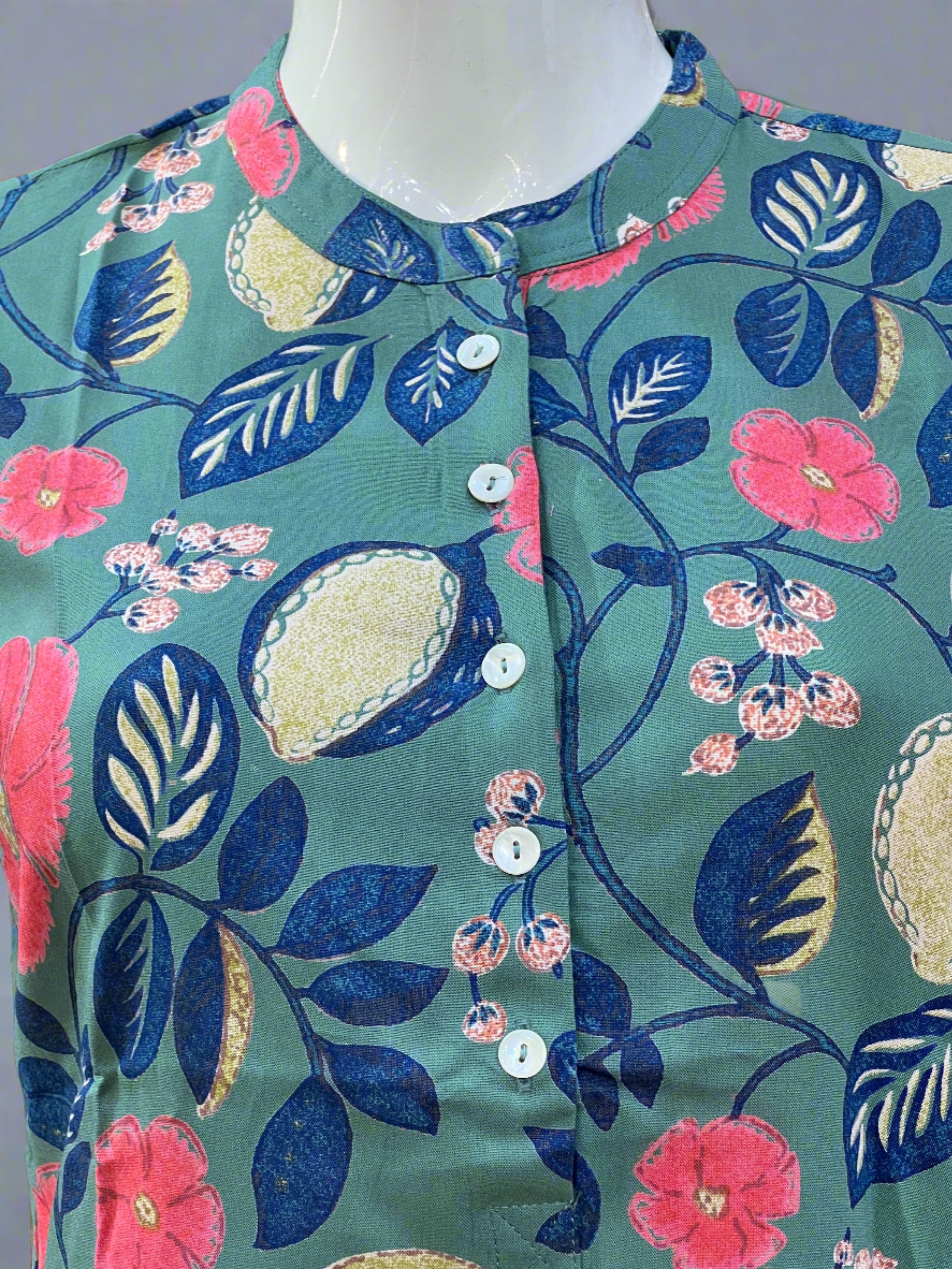 Aarani printed short kurta