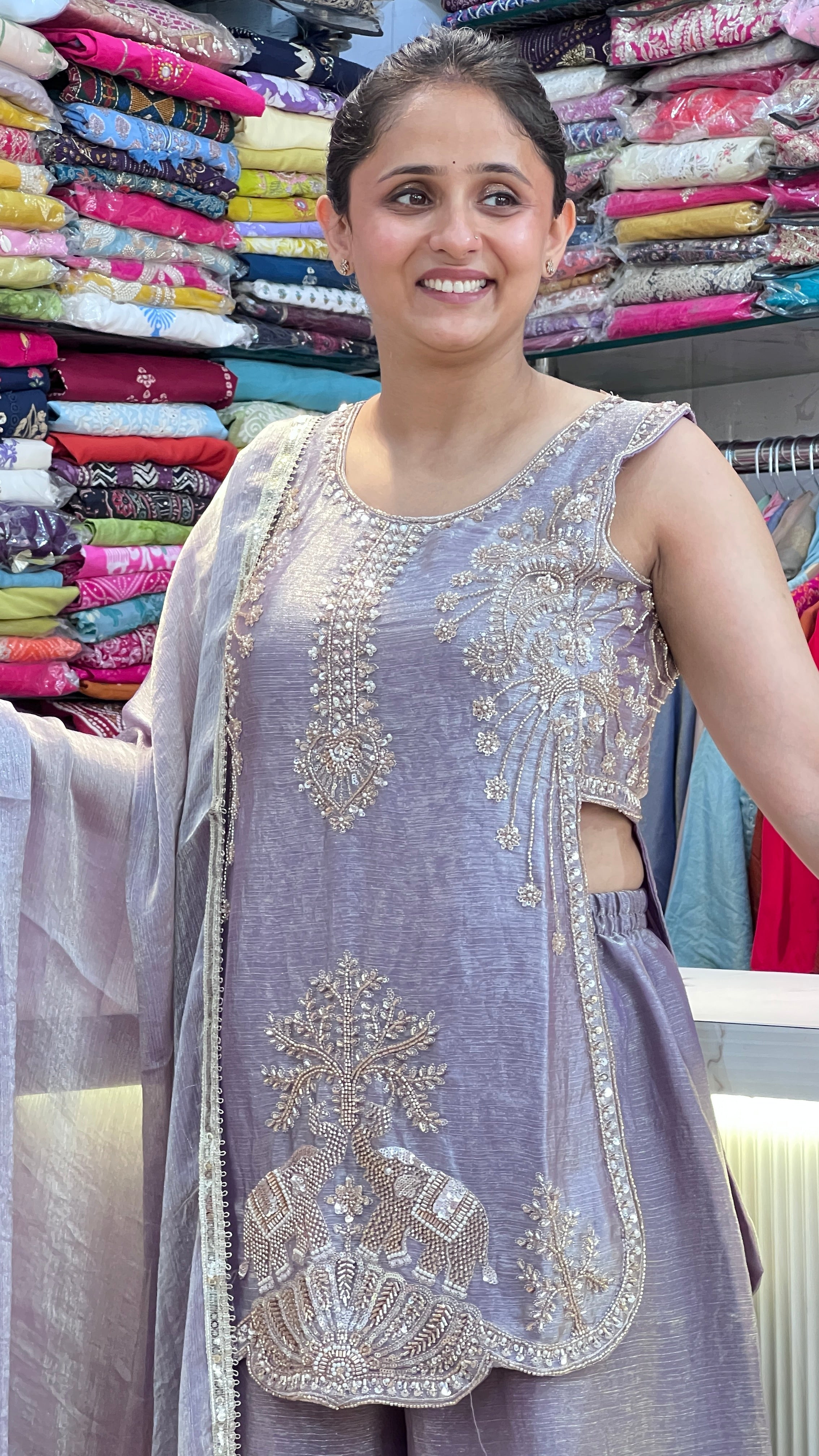 Imported tissue designer suit ( tls 17167 )