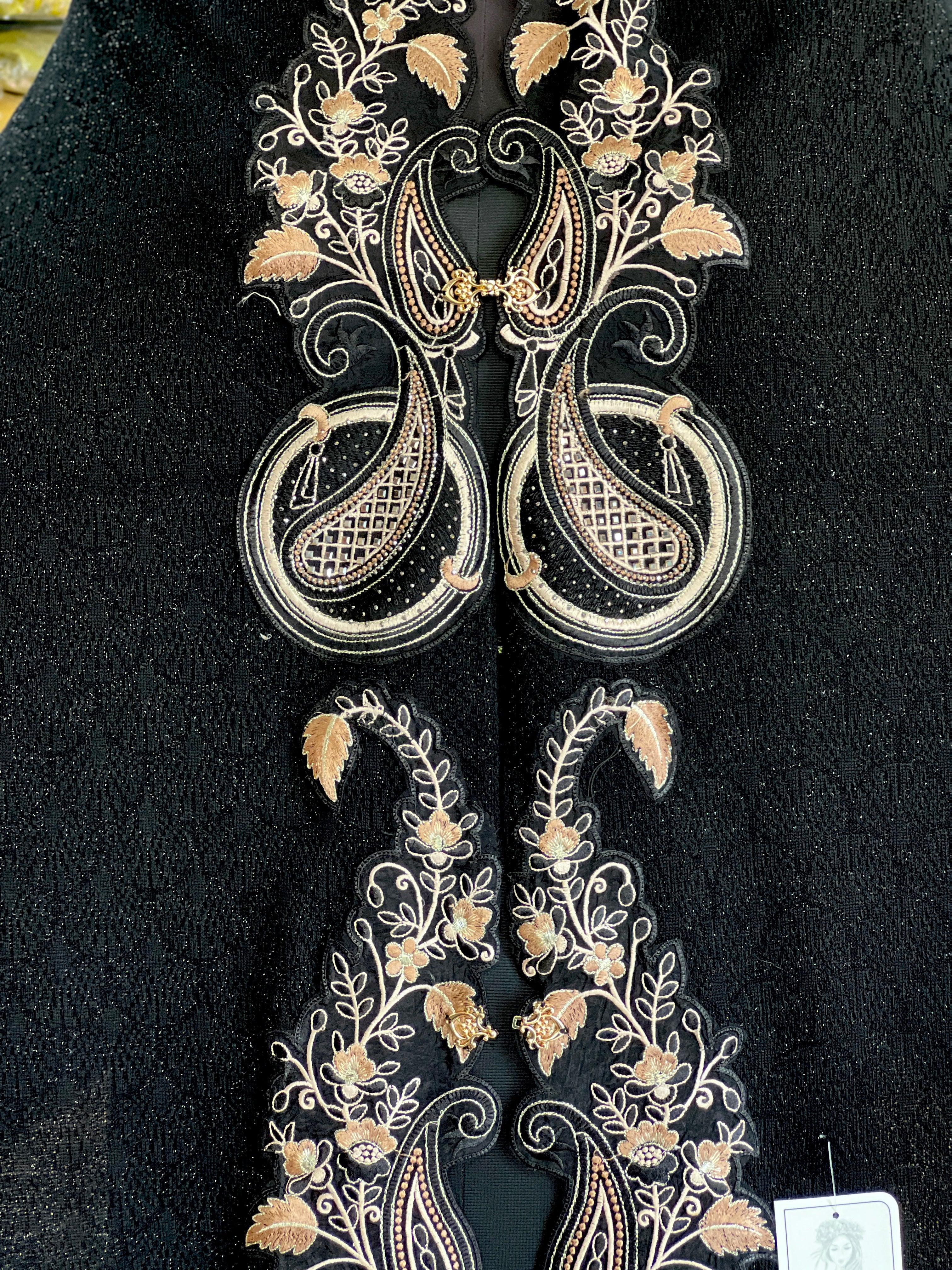 Ponchu Stole ( embroidered )