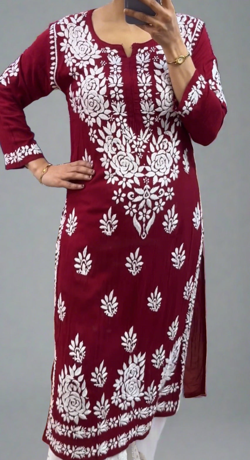 Modal Lakhnavi Kurti