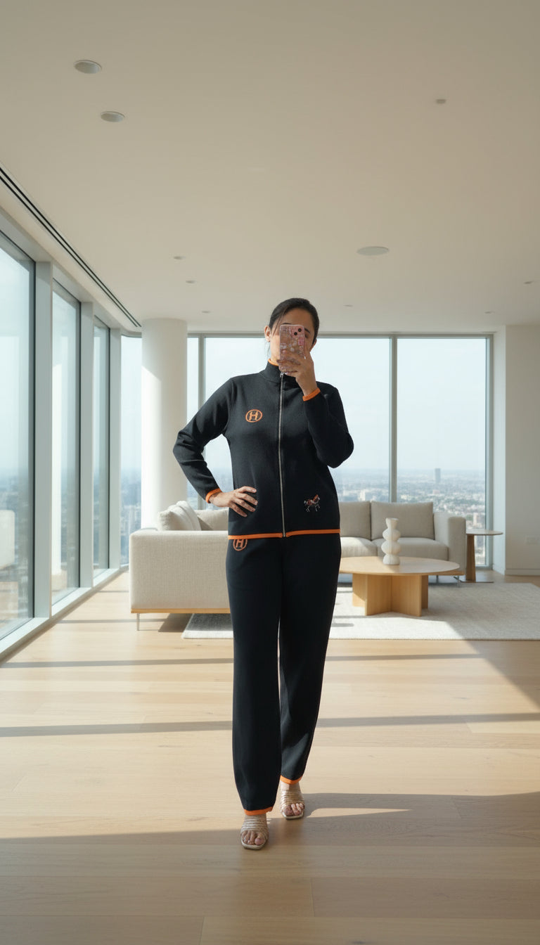 H premium wool cord set