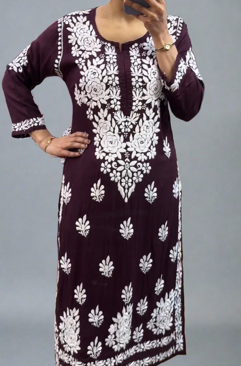 Modal Lakhnavi Kurti