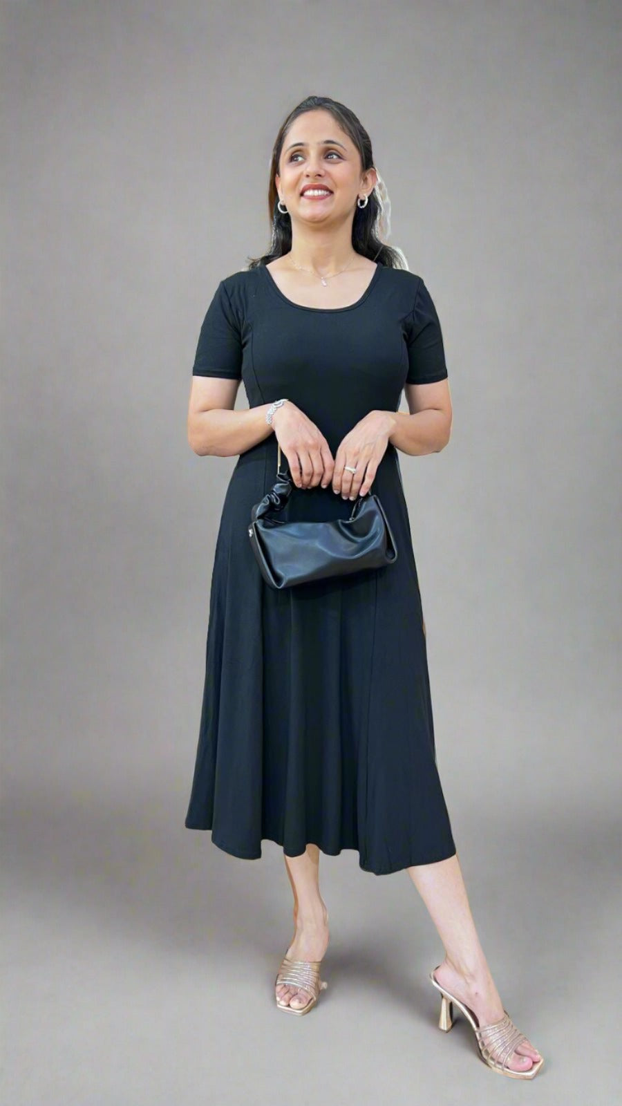 Kaia A line dress ( imported fabric)