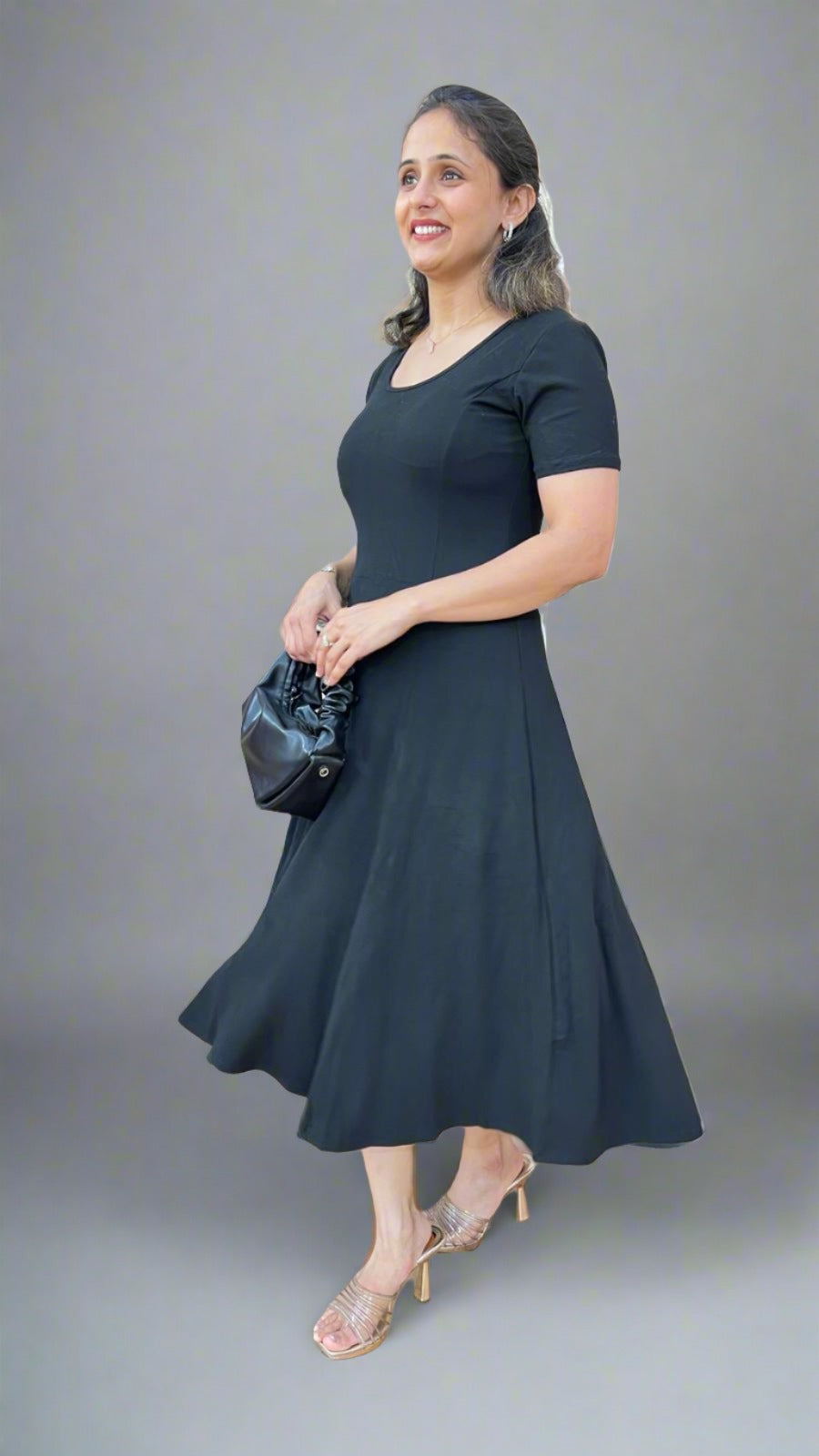 Kaia A line dress ( imported fabric)