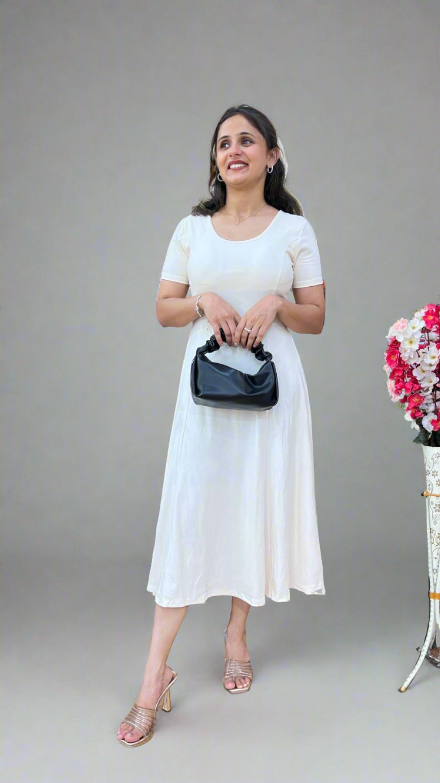 Kaia A line dress ( imported fabric)