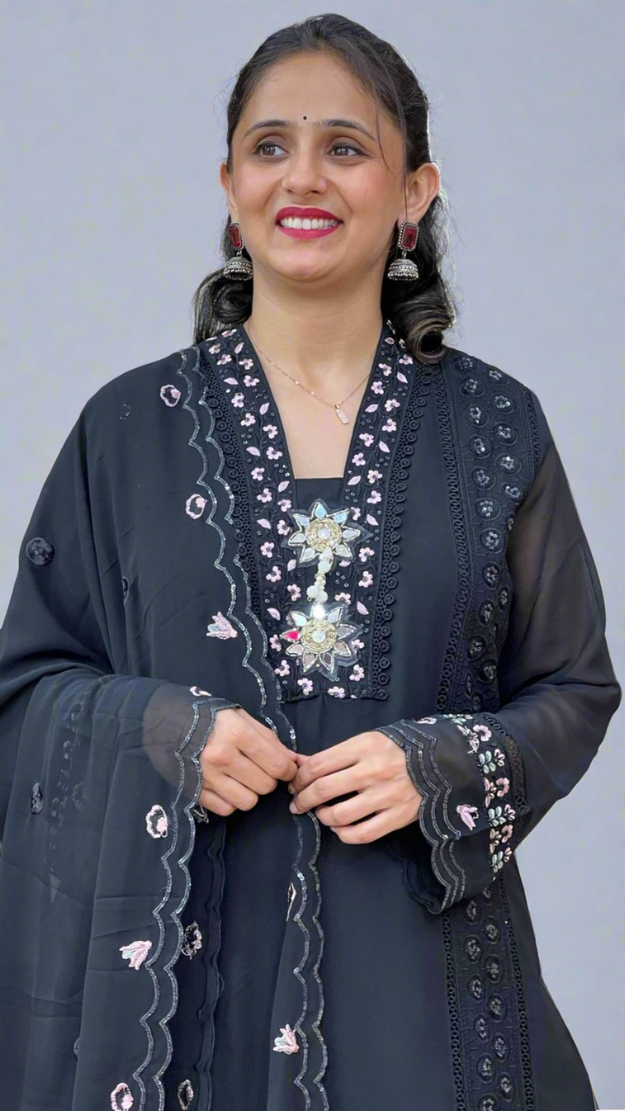 Pakistani suit( Georgette)