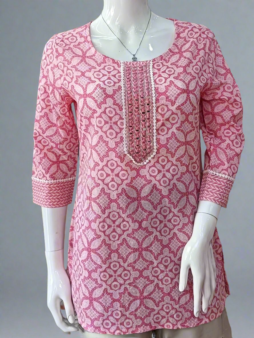 adya cotton short kurta