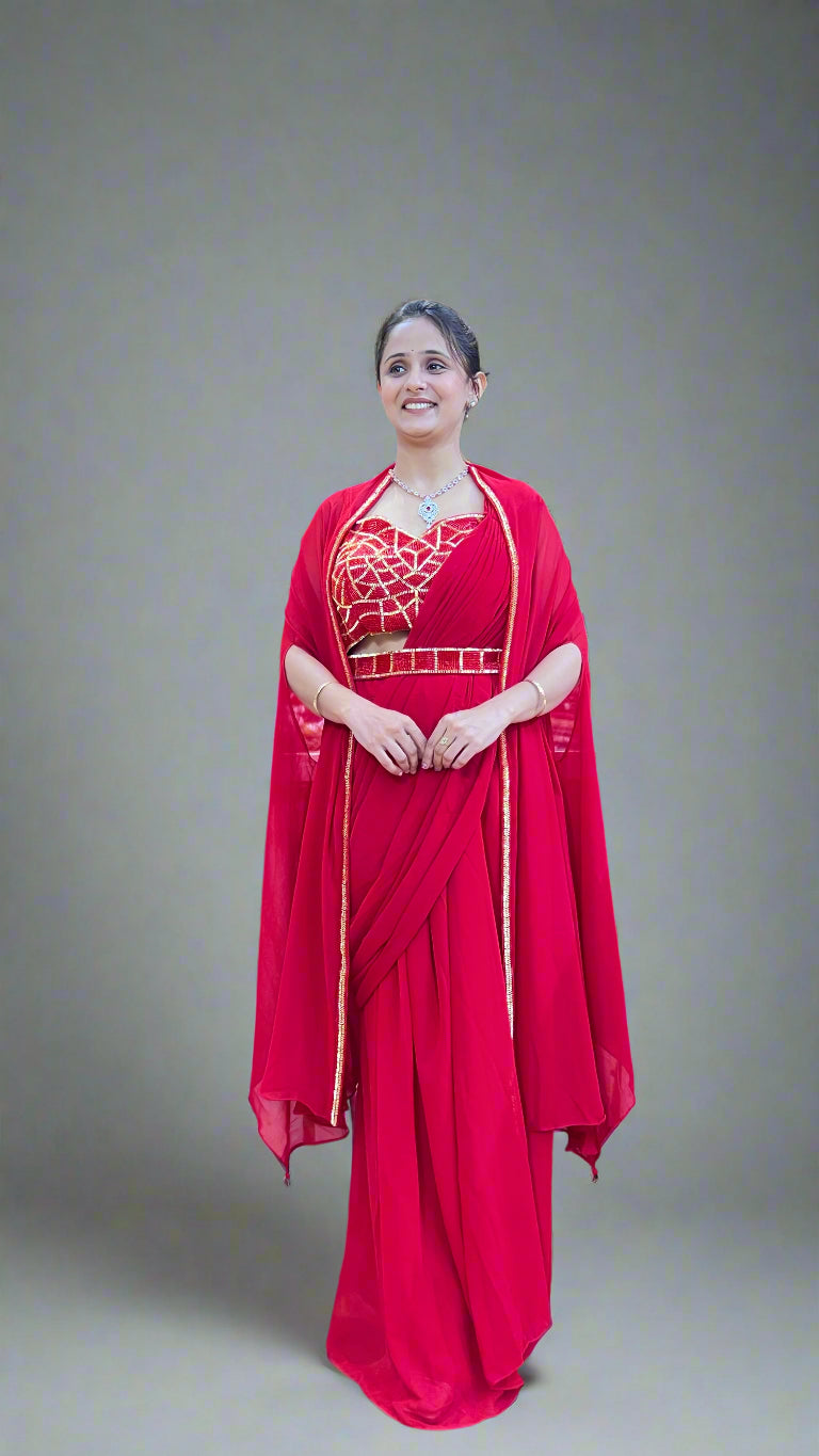 Karva special drape saari