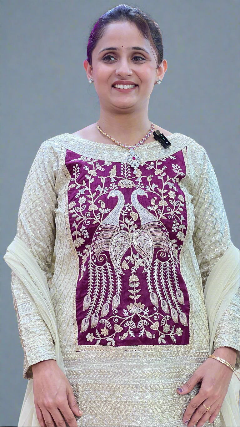 Beautiful short kurta suit