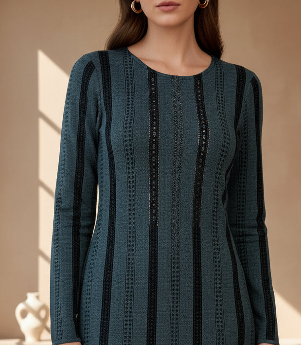 woolen knitted suit (5510)