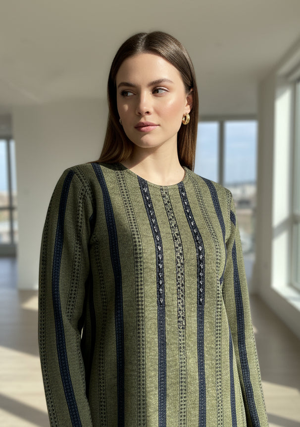 woolen knitted suit (5510)