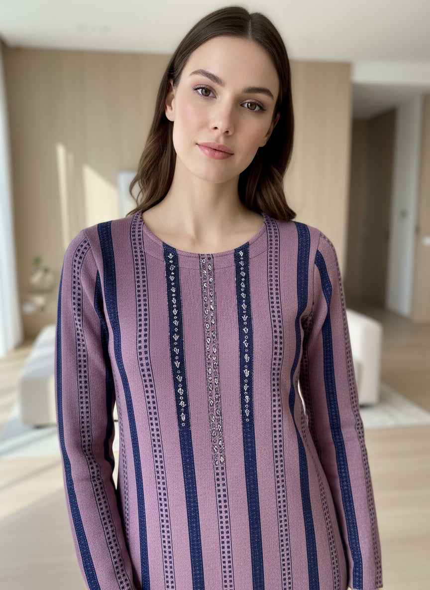 woolen knitted suit (5510)