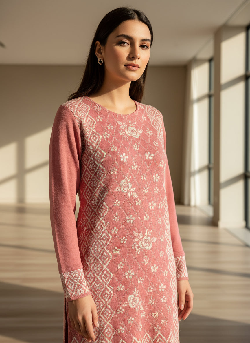 Woolen knitted suit (5301)