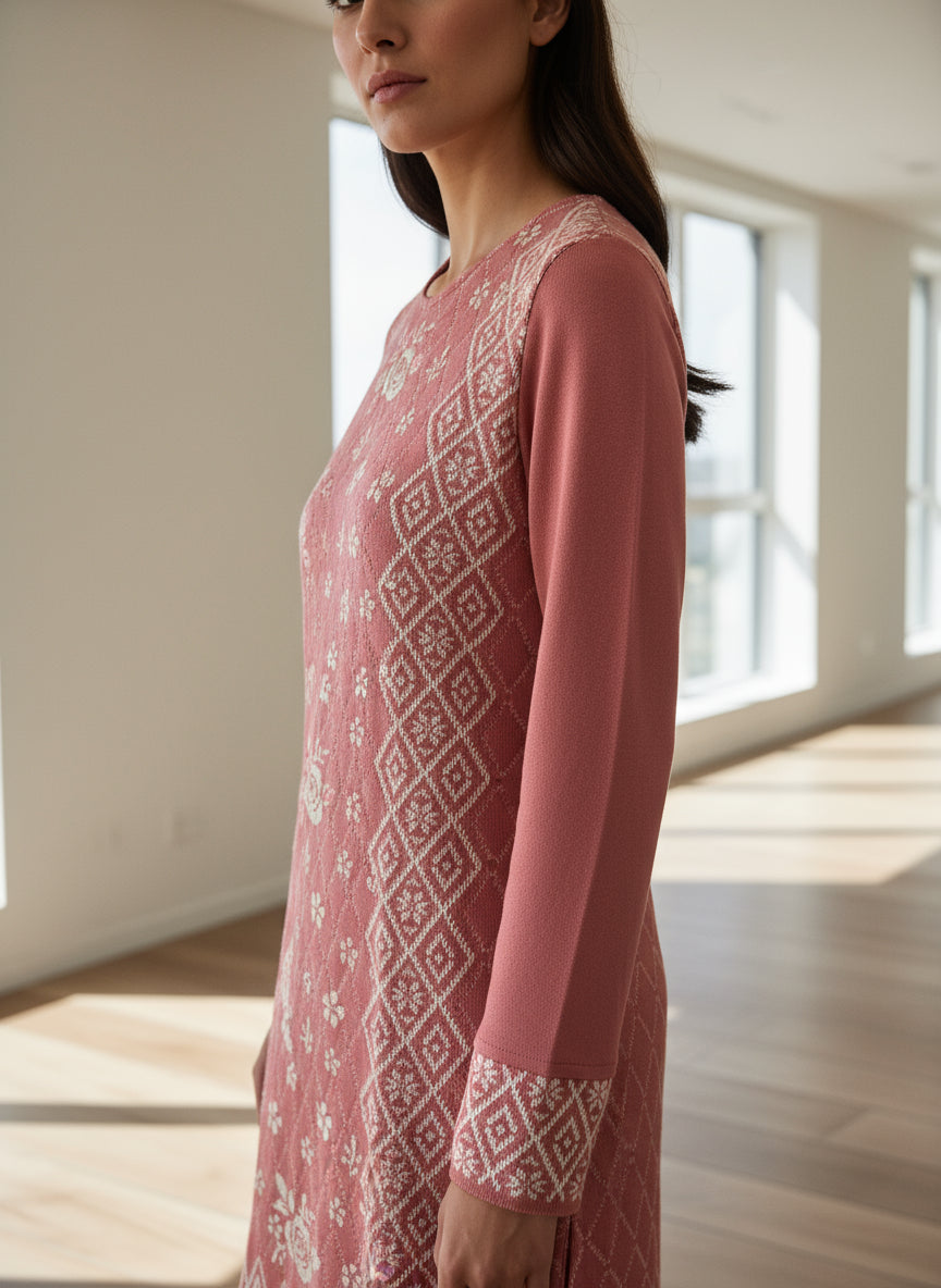 Woolen knitted suit (5301)