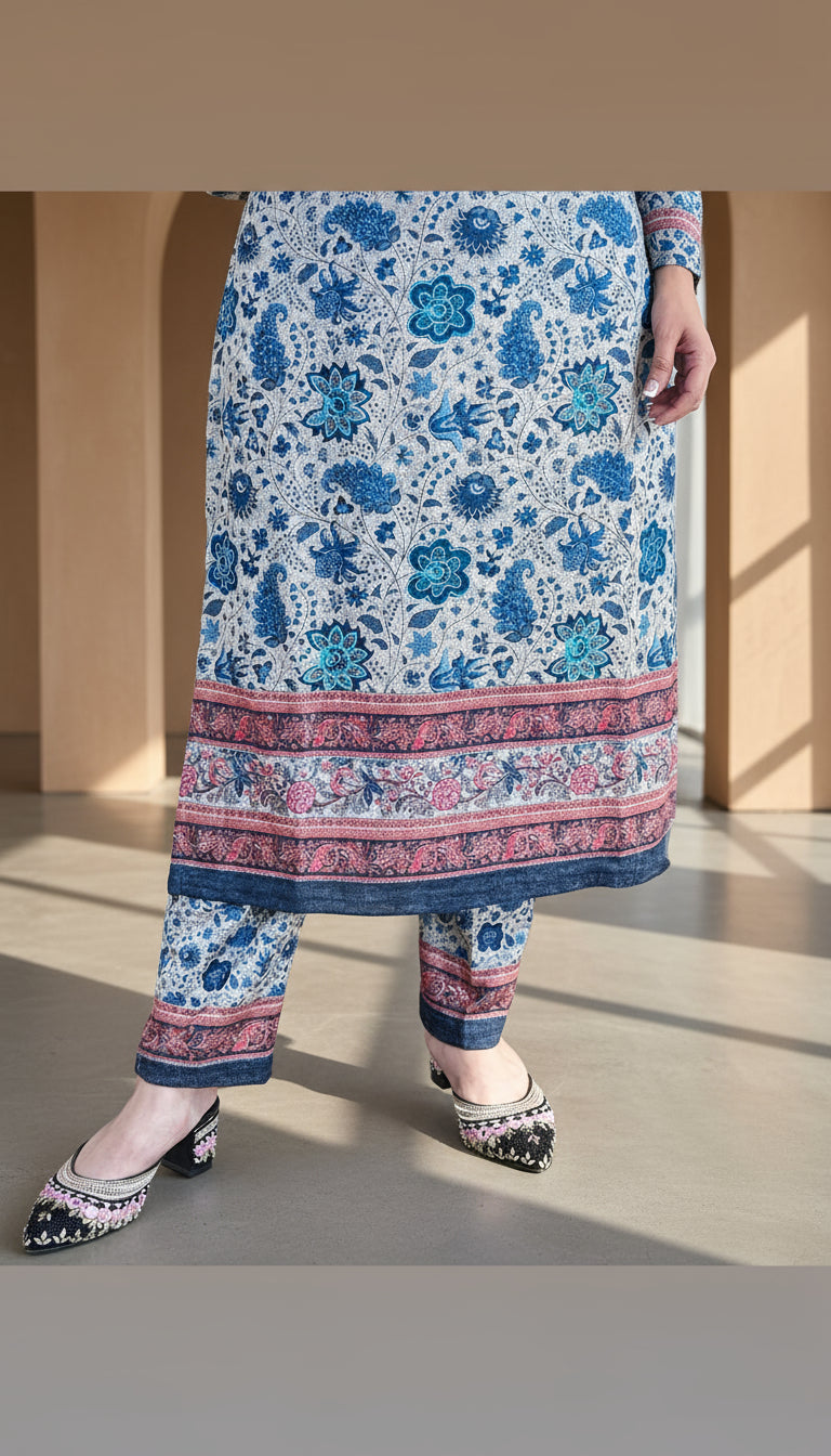 Premium karachi woolen suit (442)