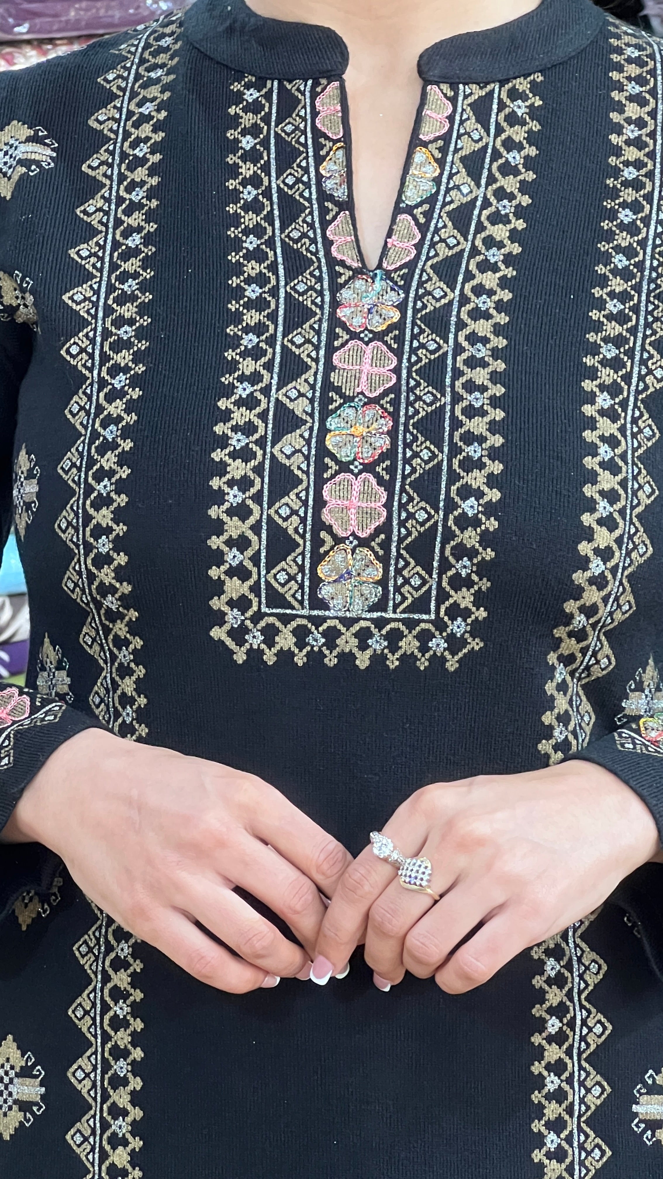 Premium knitted wool kurta (only kurta)954