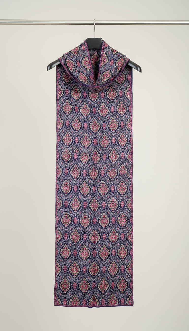 Premium wool kashmiri weaving stole (4401)