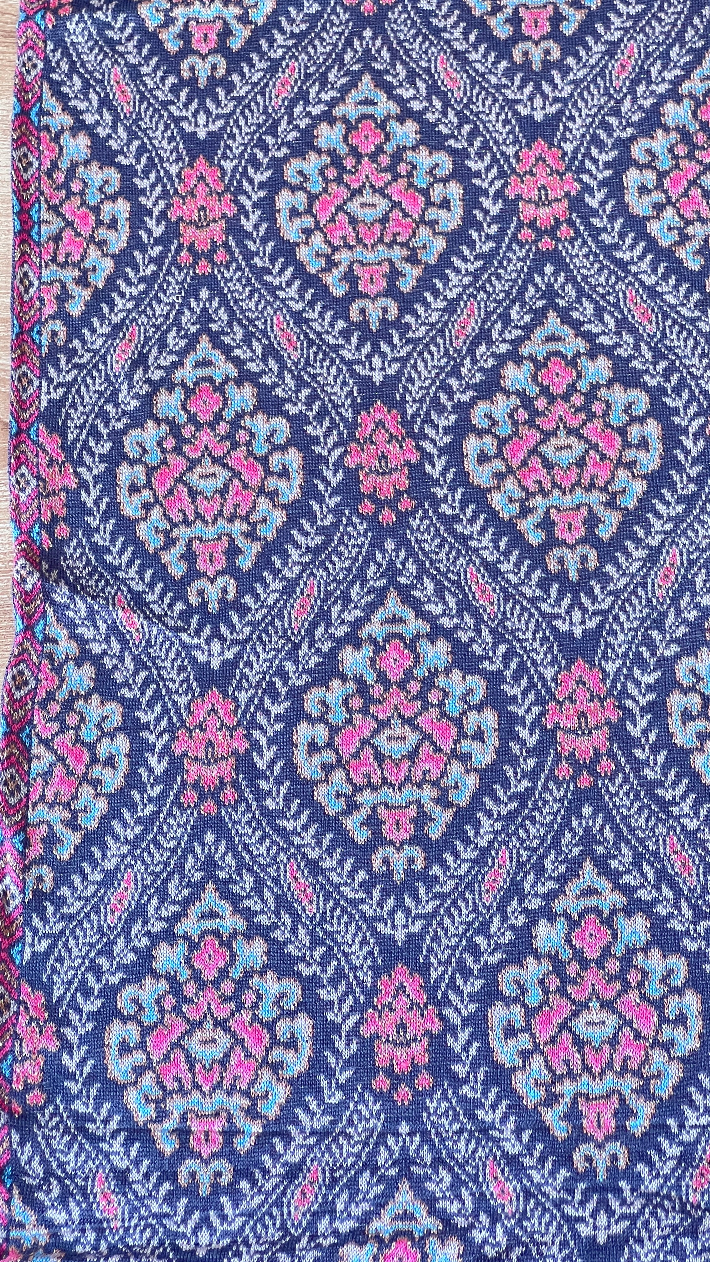 Premium wool kashmiri weaving stole (4401)