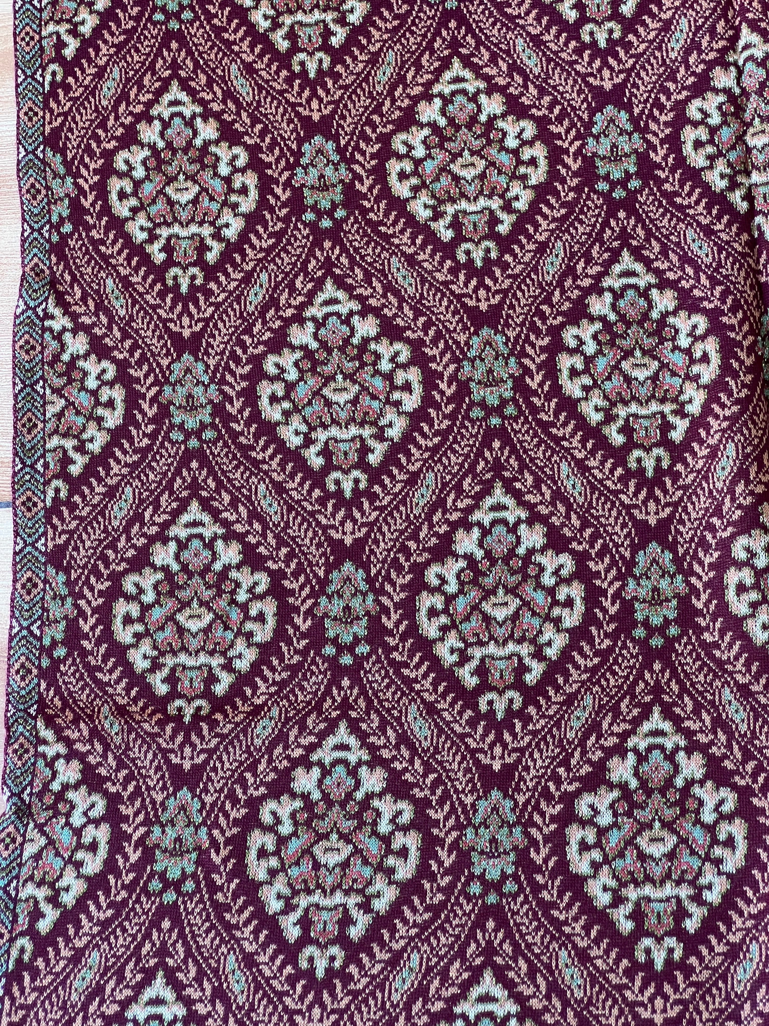 Premium wool kashmiri weaving stole (4401)