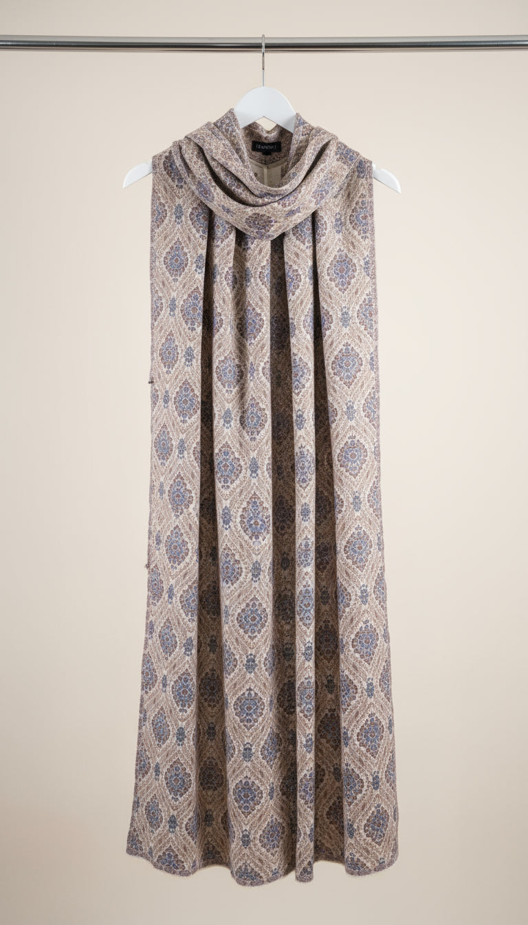 Premium wool kashmiri weaving stole (4401)