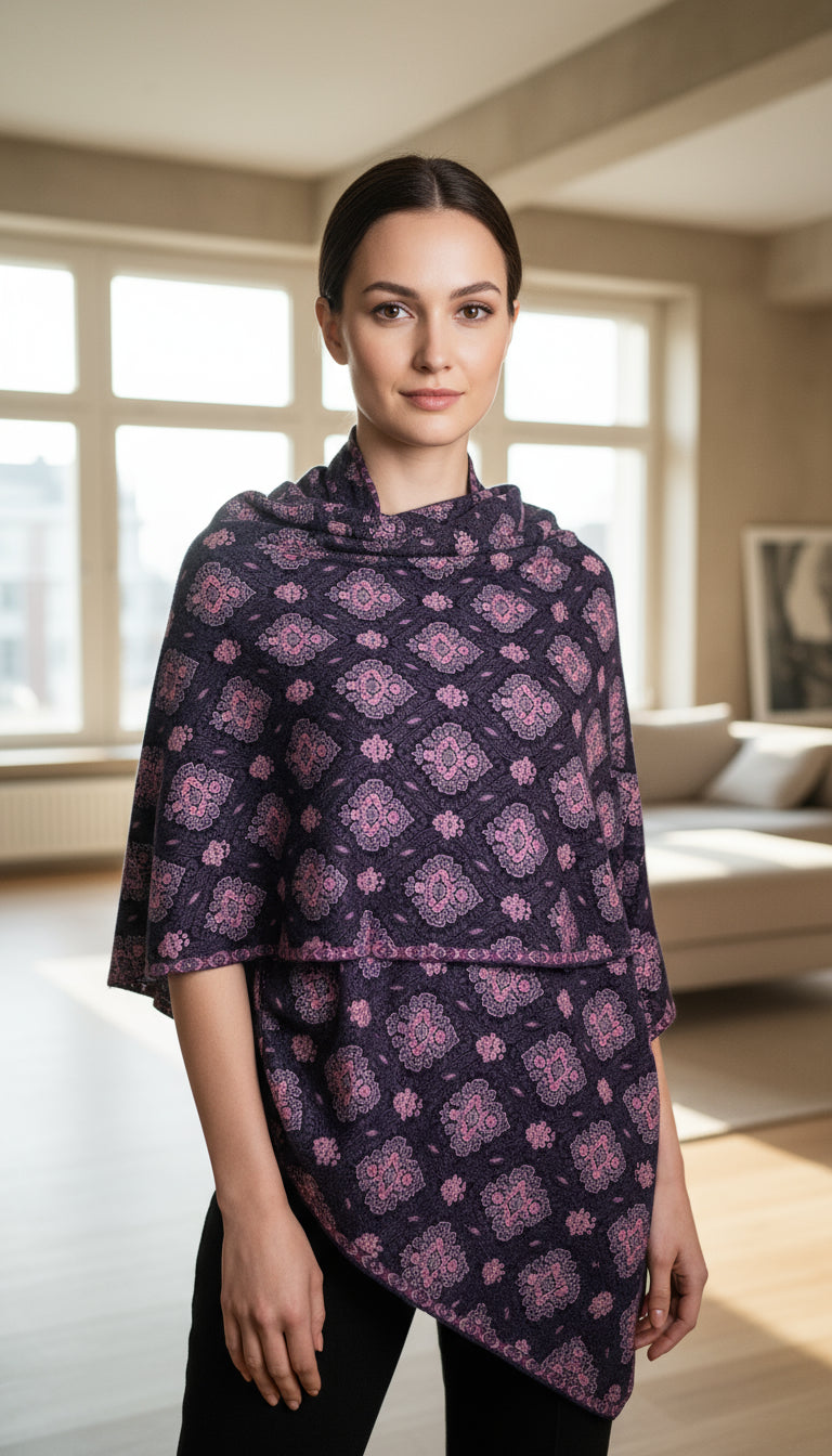 Premium wool kashmiri weaving stole (4401)