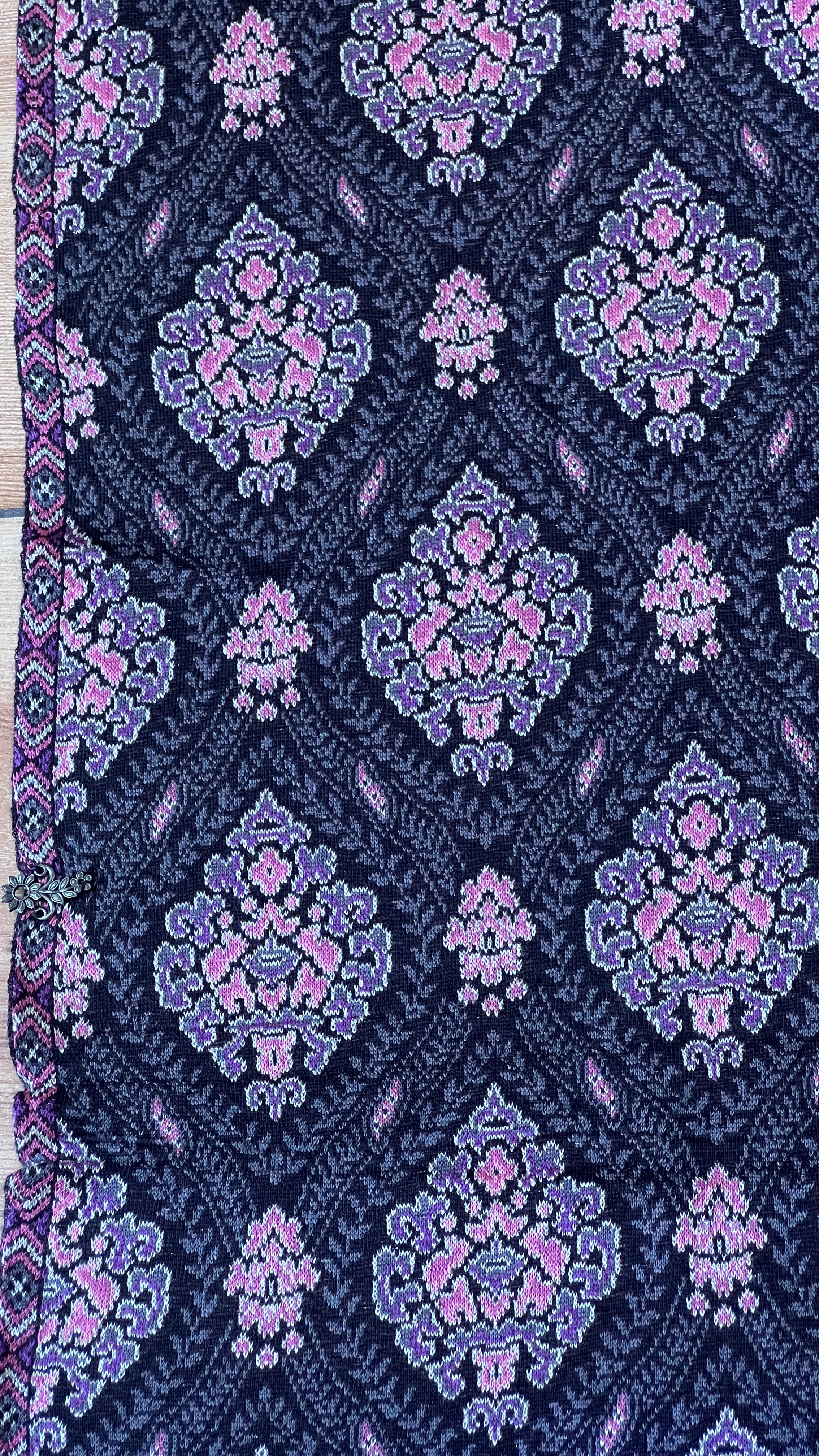 Premium wool kashmiri weaving stole (4401)