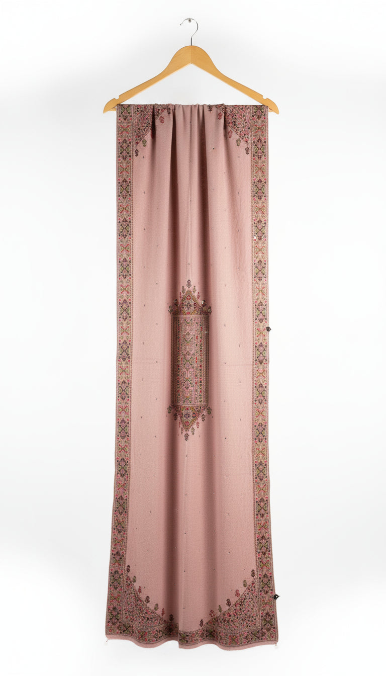 Premium wool kashmiri weaving stole (5525)
