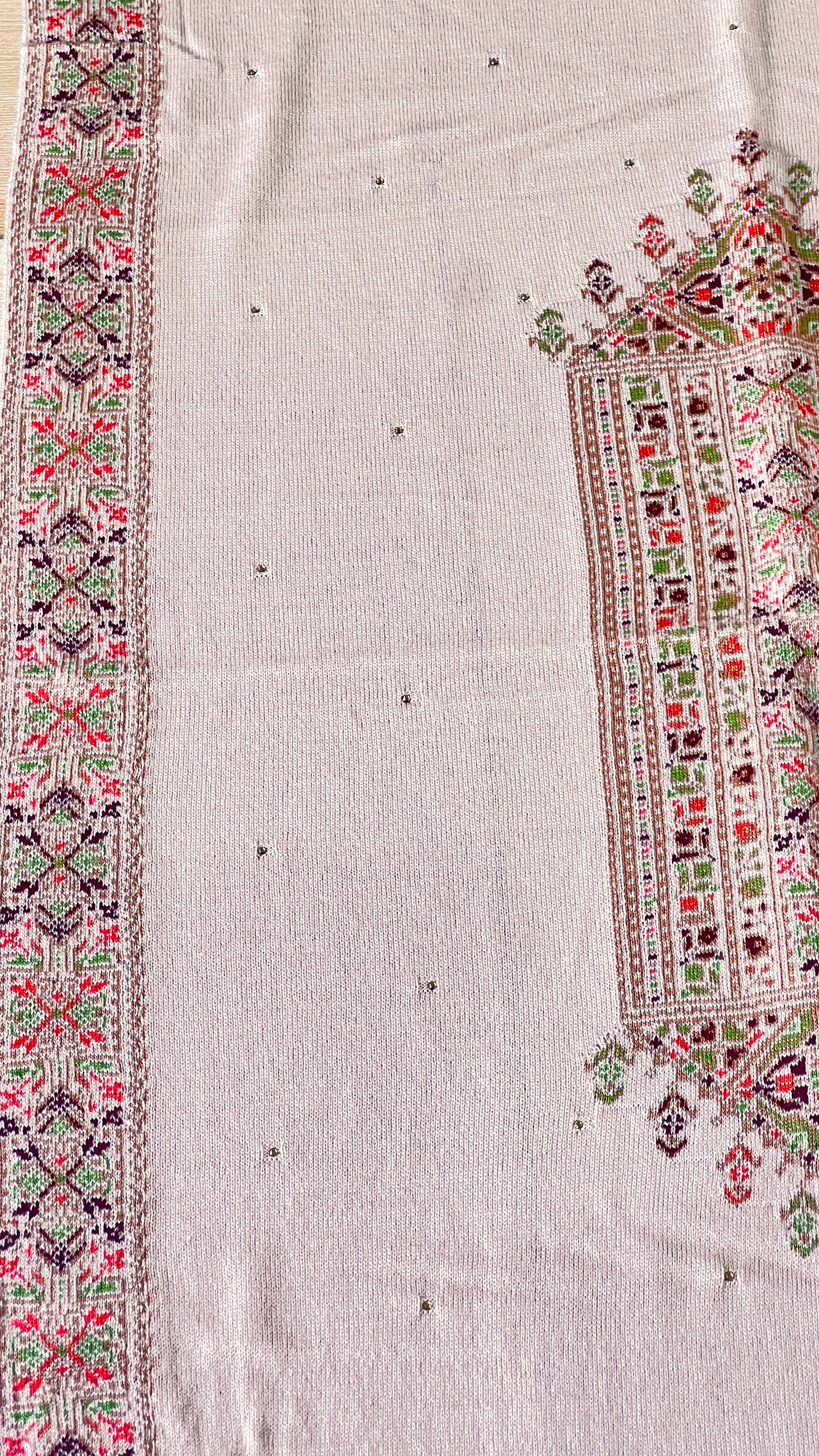 Premium wool kashmiri weaving stole (5525)