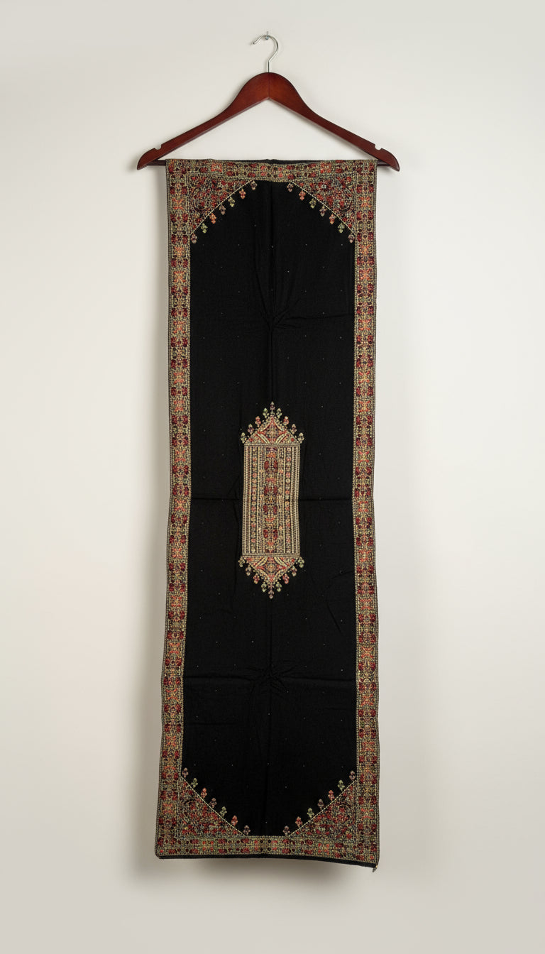 Premium wool kashmiri weaving stole (5525)