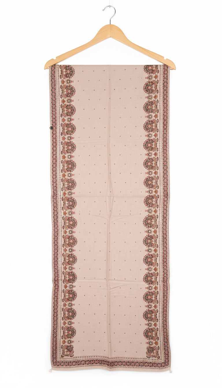 Premium wool kashmiri weaving stole (5514)
