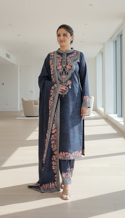 Premium woolen suit ( all weaving )