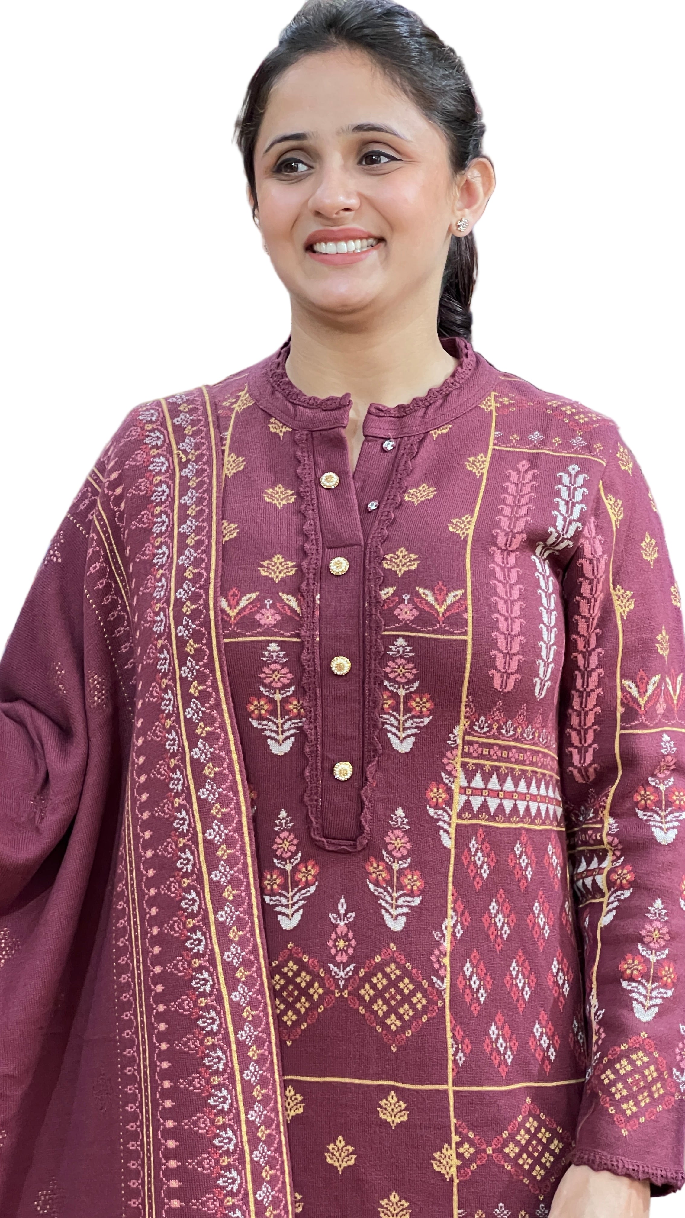 Premium wool knitted suit  (3409)