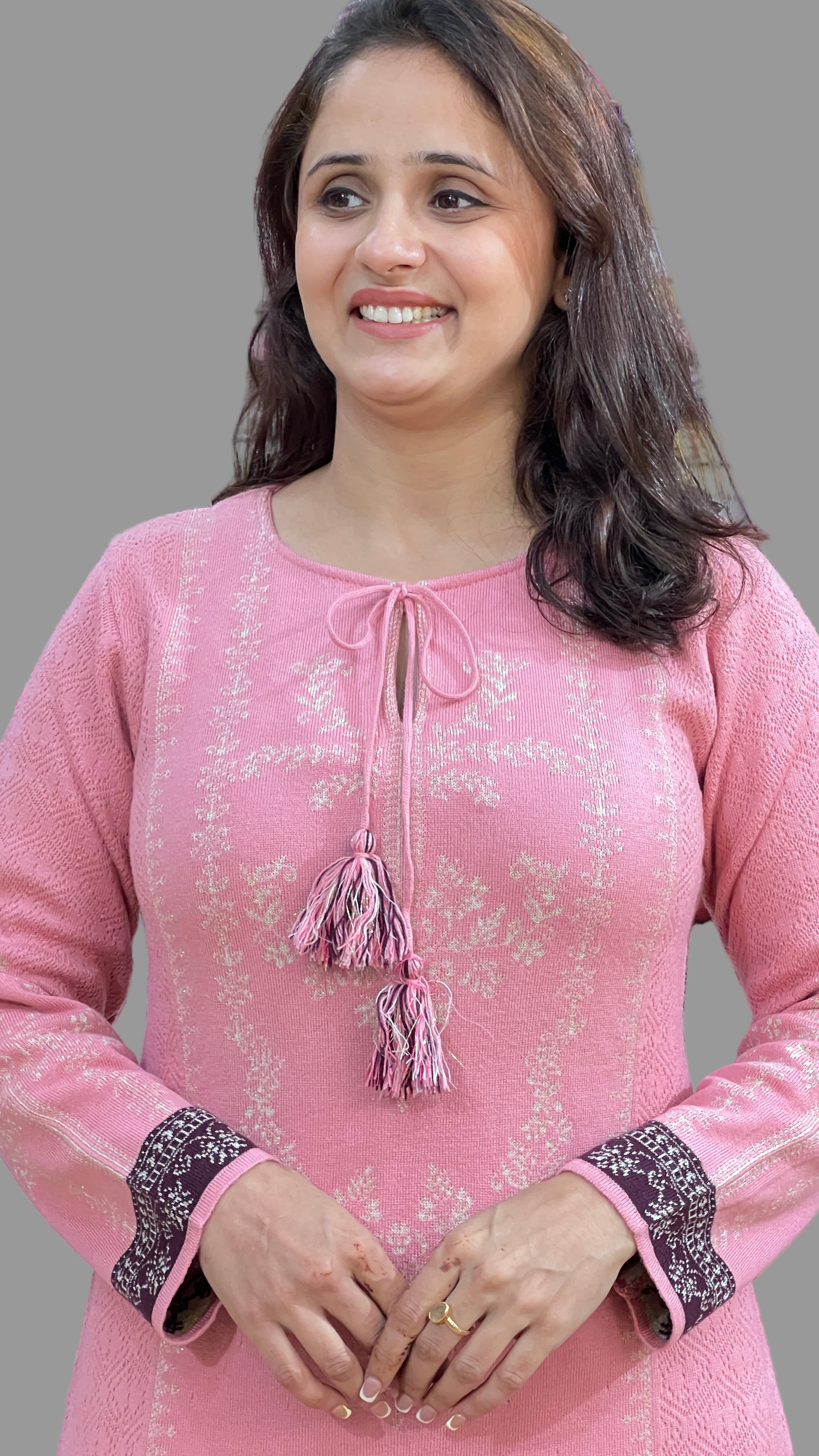 Premium knitted wool 2 piece set