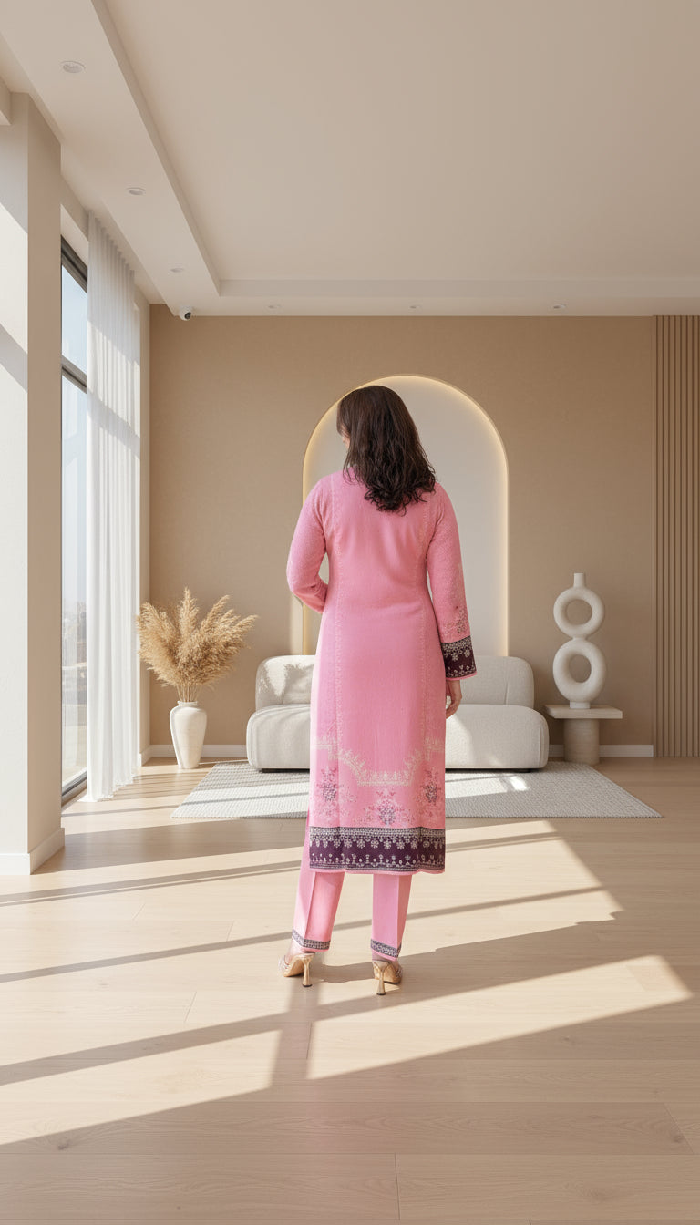 Premium knitted wool 2 piece set