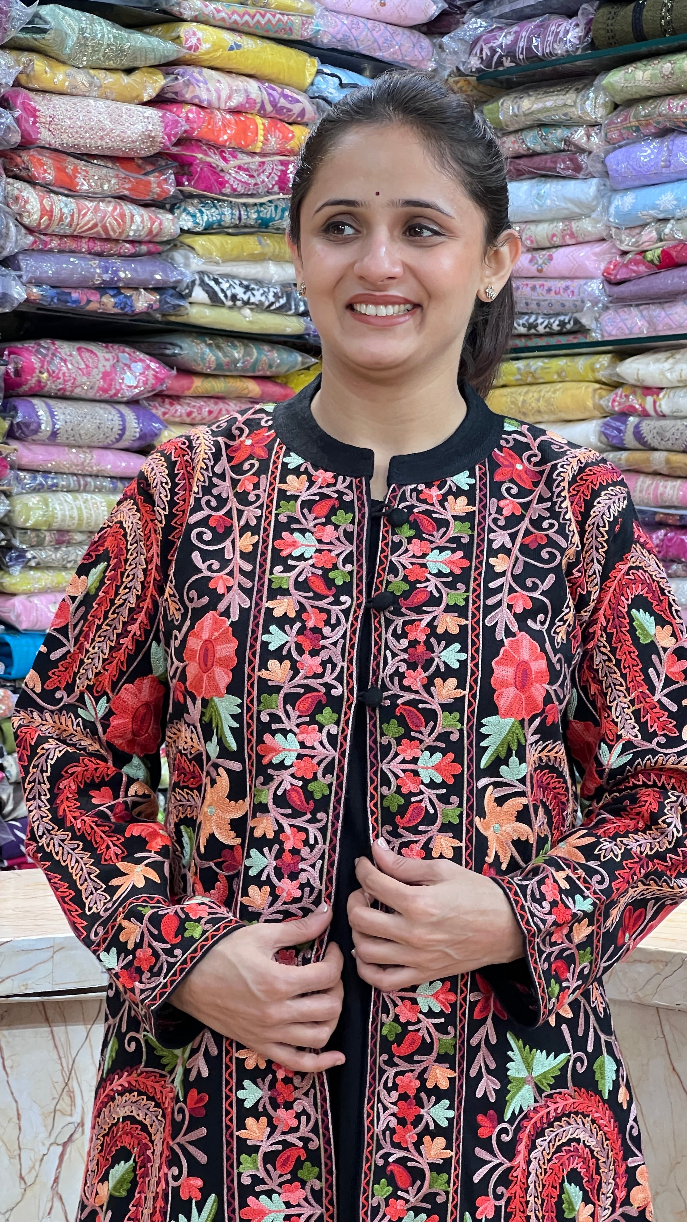 Premium daffodil 3 piece shrug set