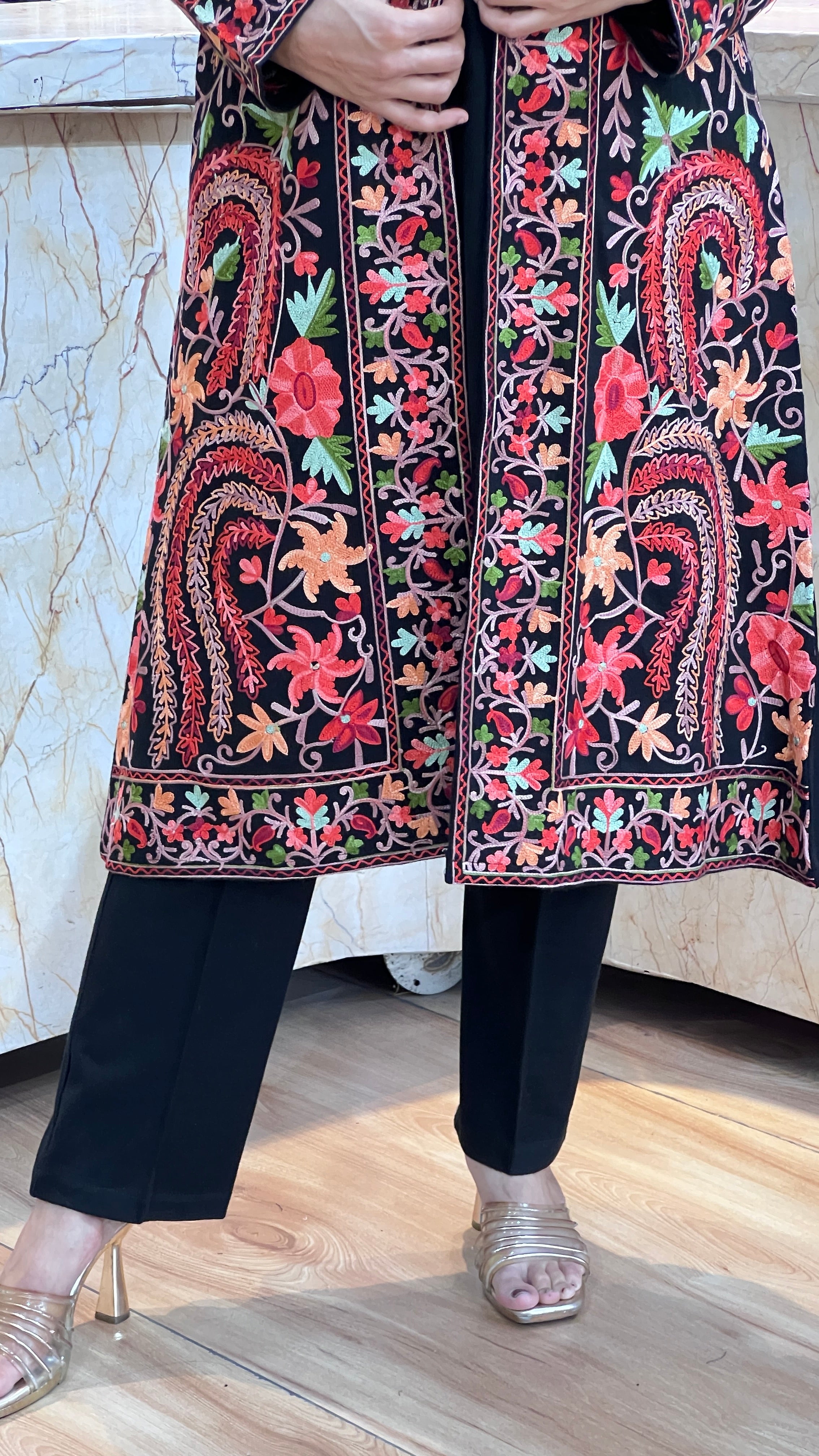 Premium daffodil 3 piece shrug set