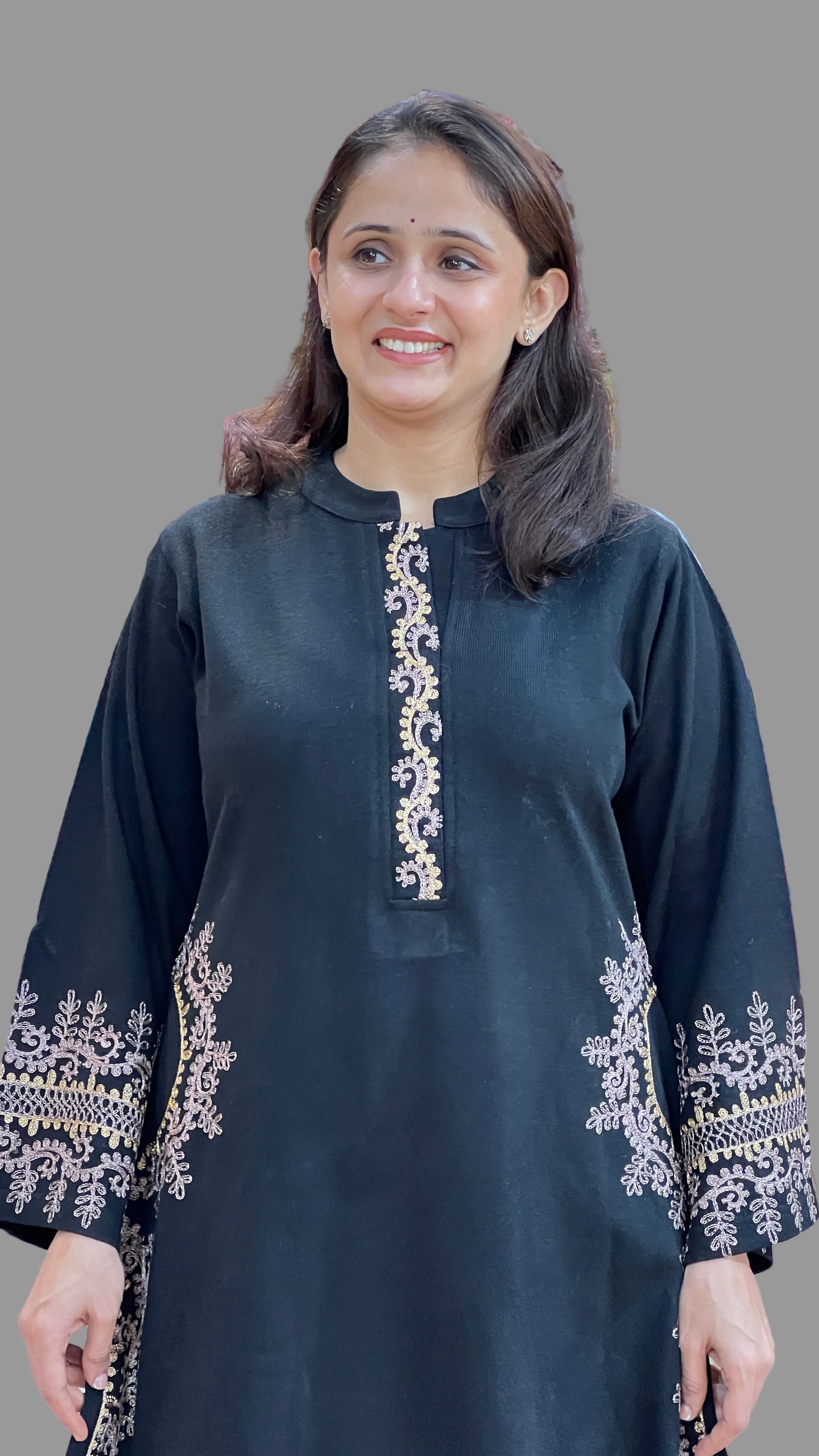 Premium daffodil farshi salwar set