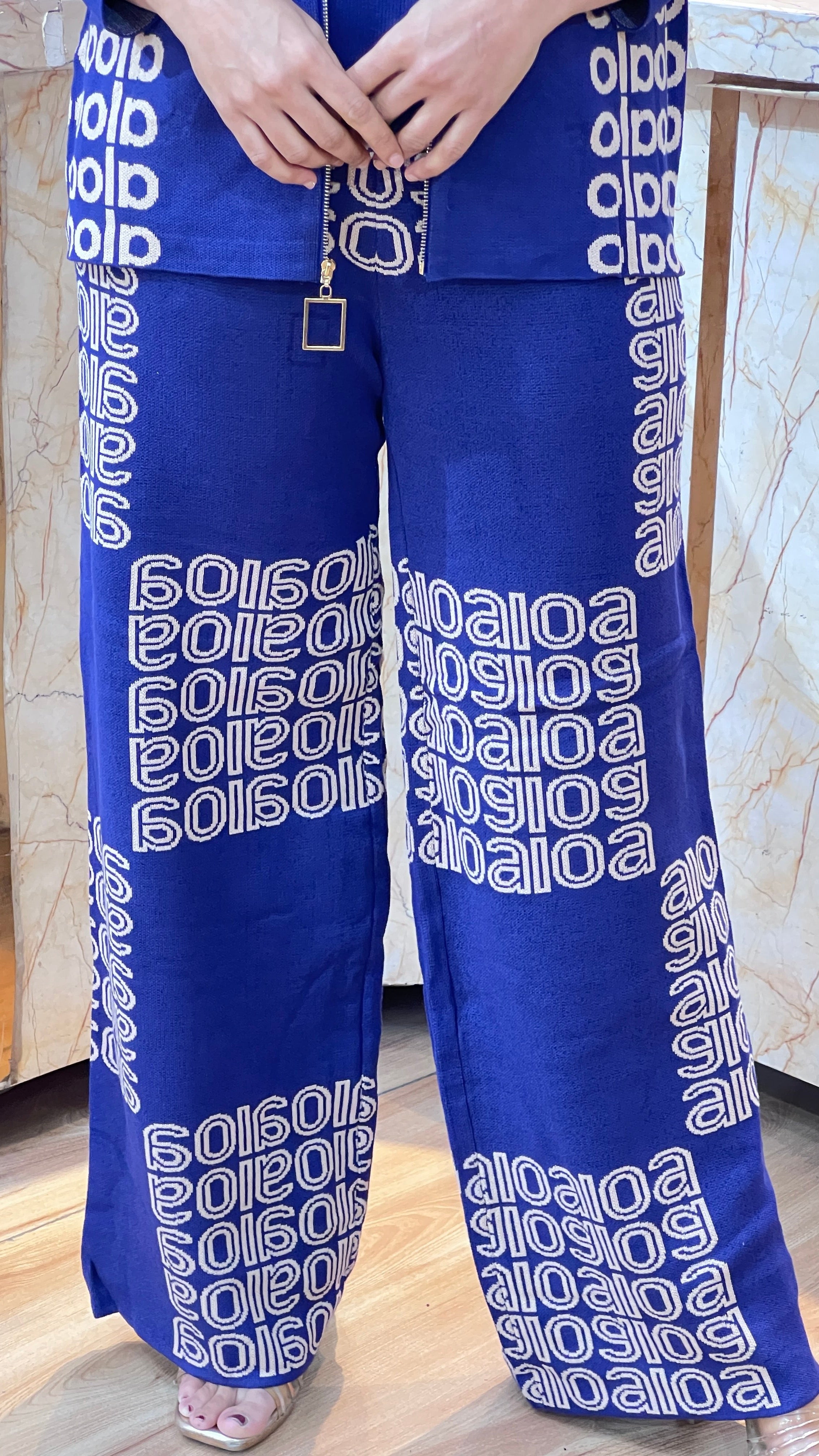 Woolen 3 piece cord set