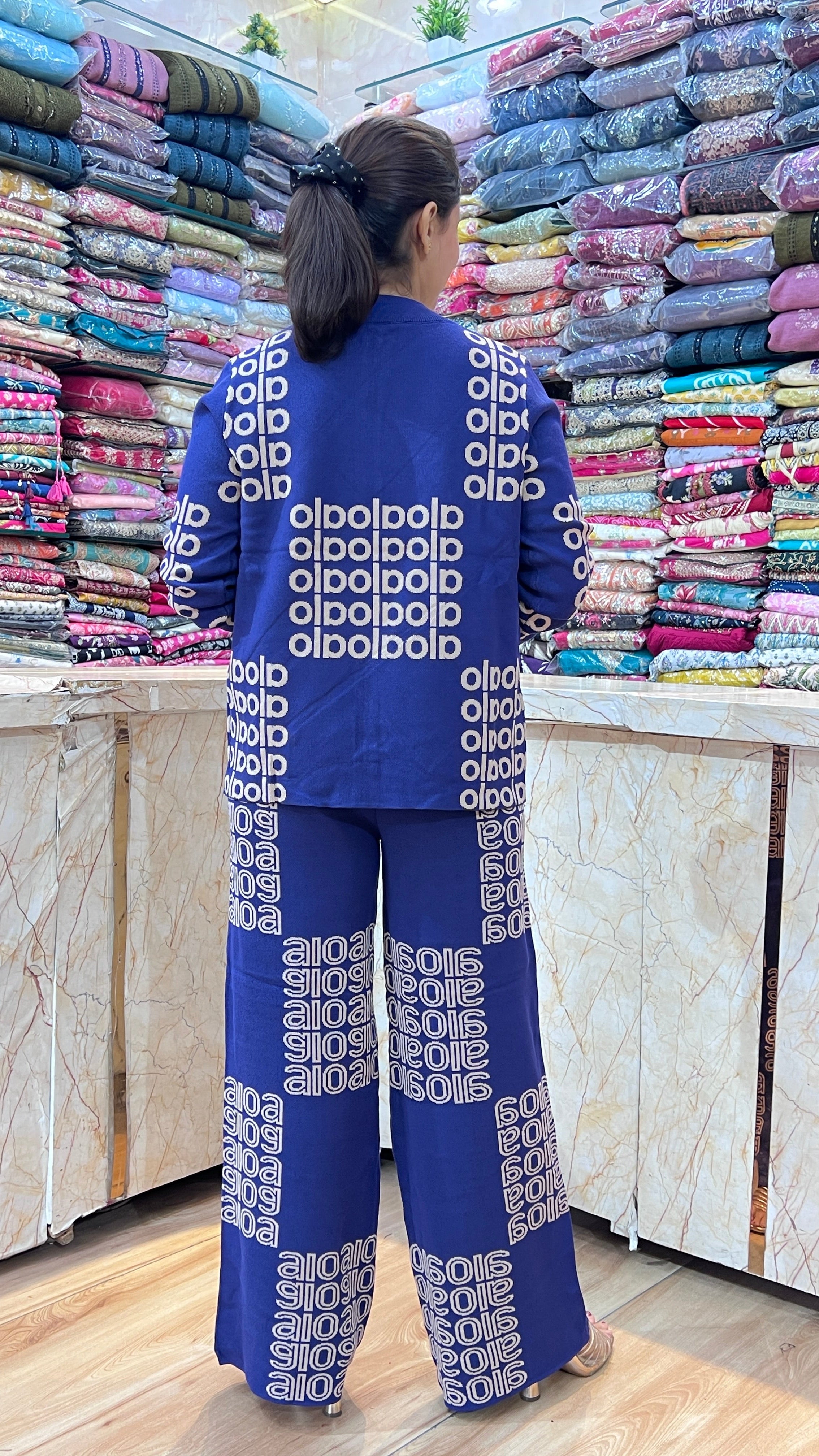 Woolen 3 piece cord set