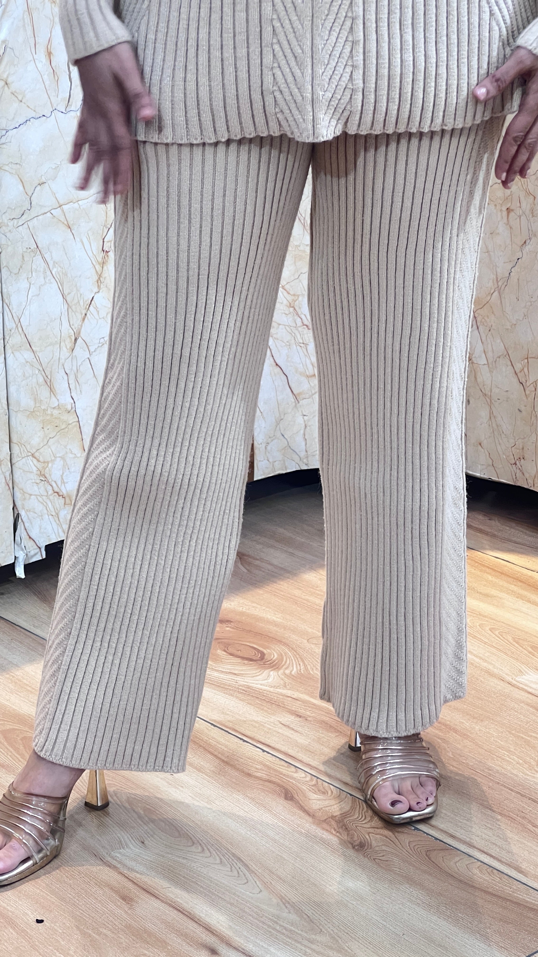 Woolen cord set 2 piece